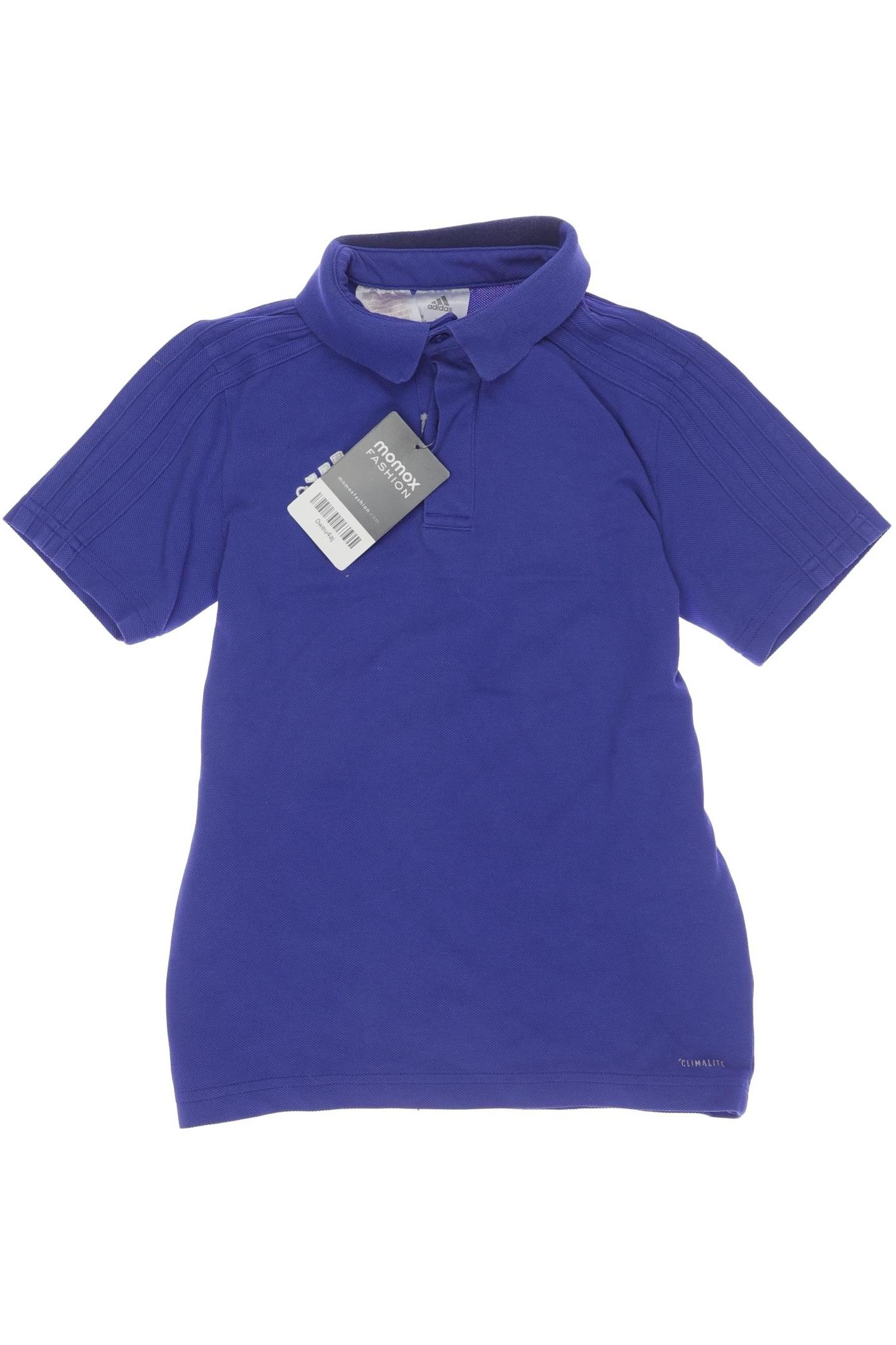 

adidas Herren Poloshirt, blau, Gr. 128