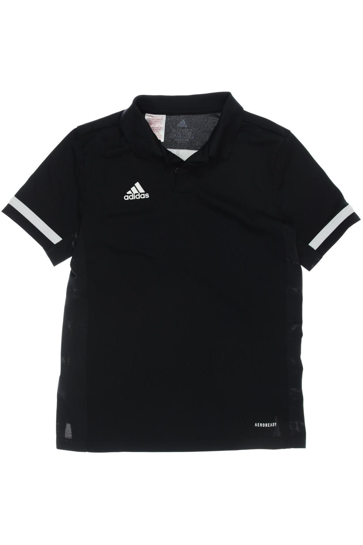 

adidas Herren Poloshirt, schwarz, Gr. 152