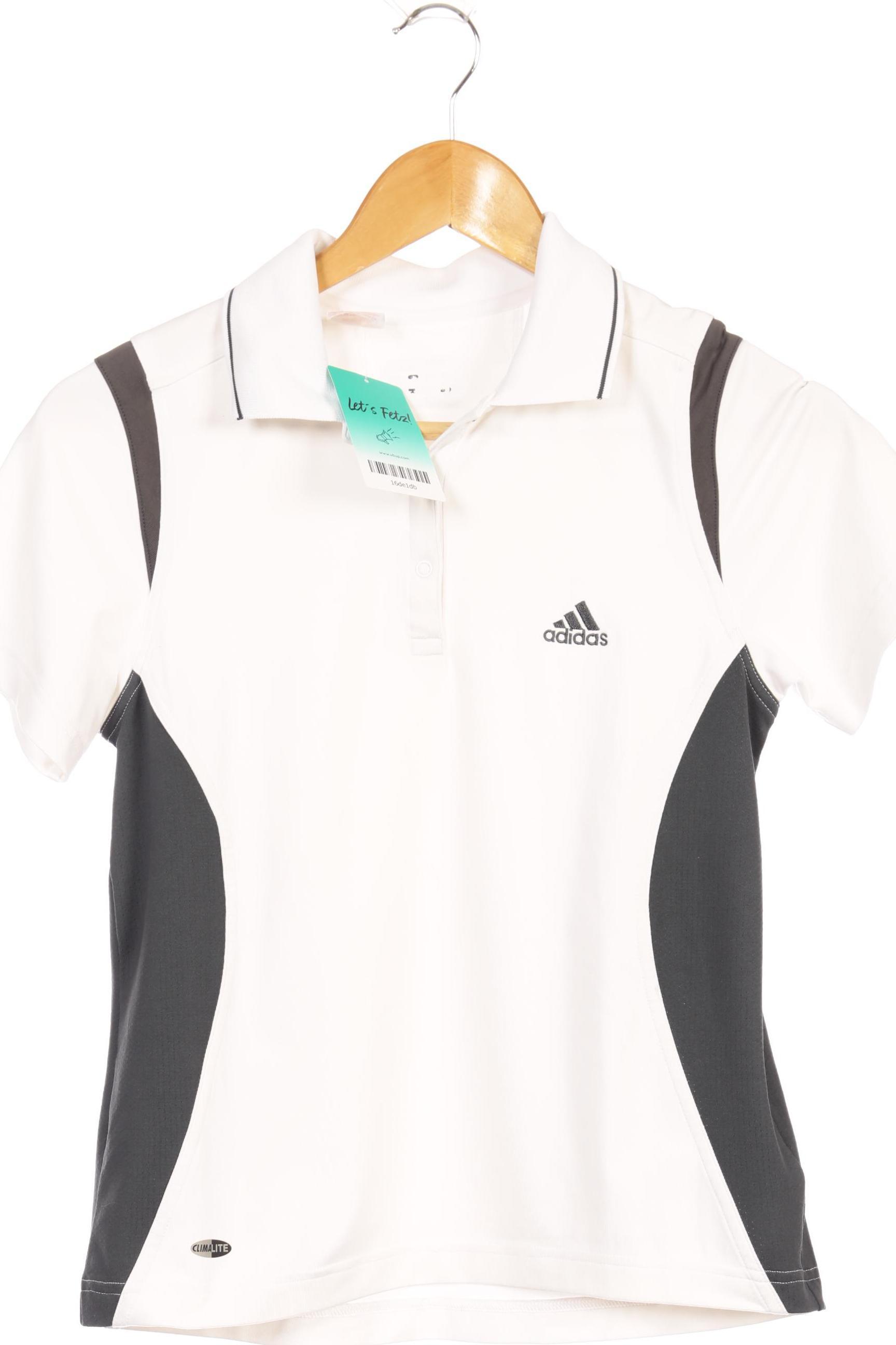 

adidas Jungen Poloshirt, weiß, Gr. 152