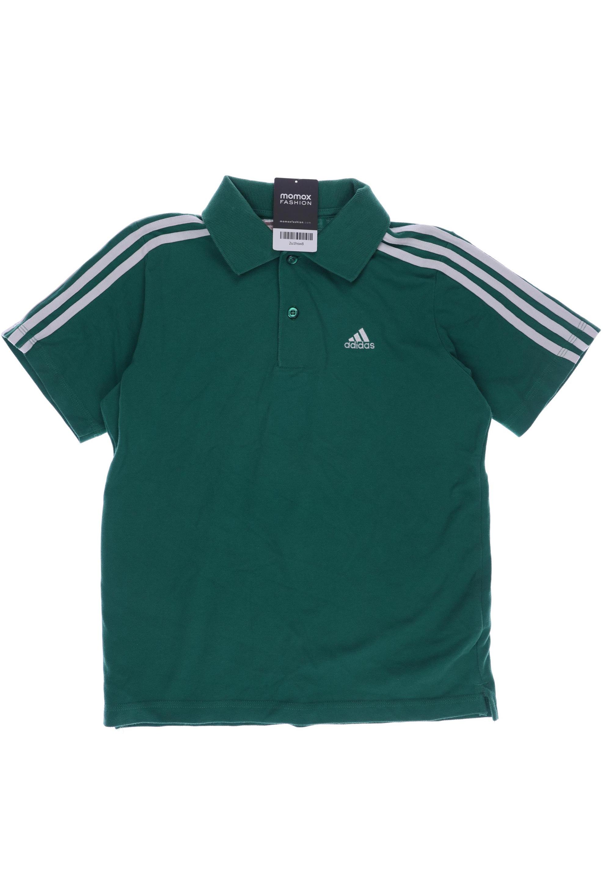 

adidas Herren Poloshirt, grün, Gr. 164