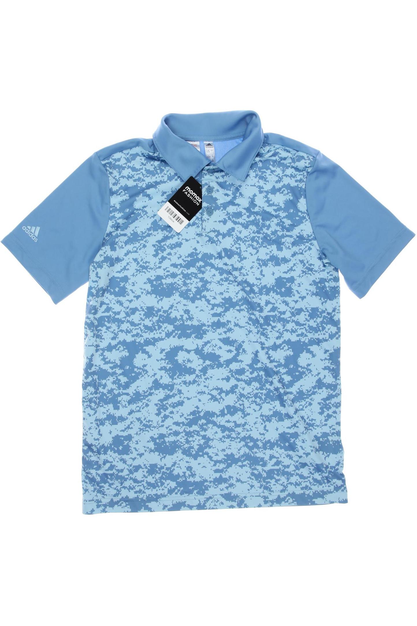 

adidas Herren Poloshirt, blau, Gr. 164