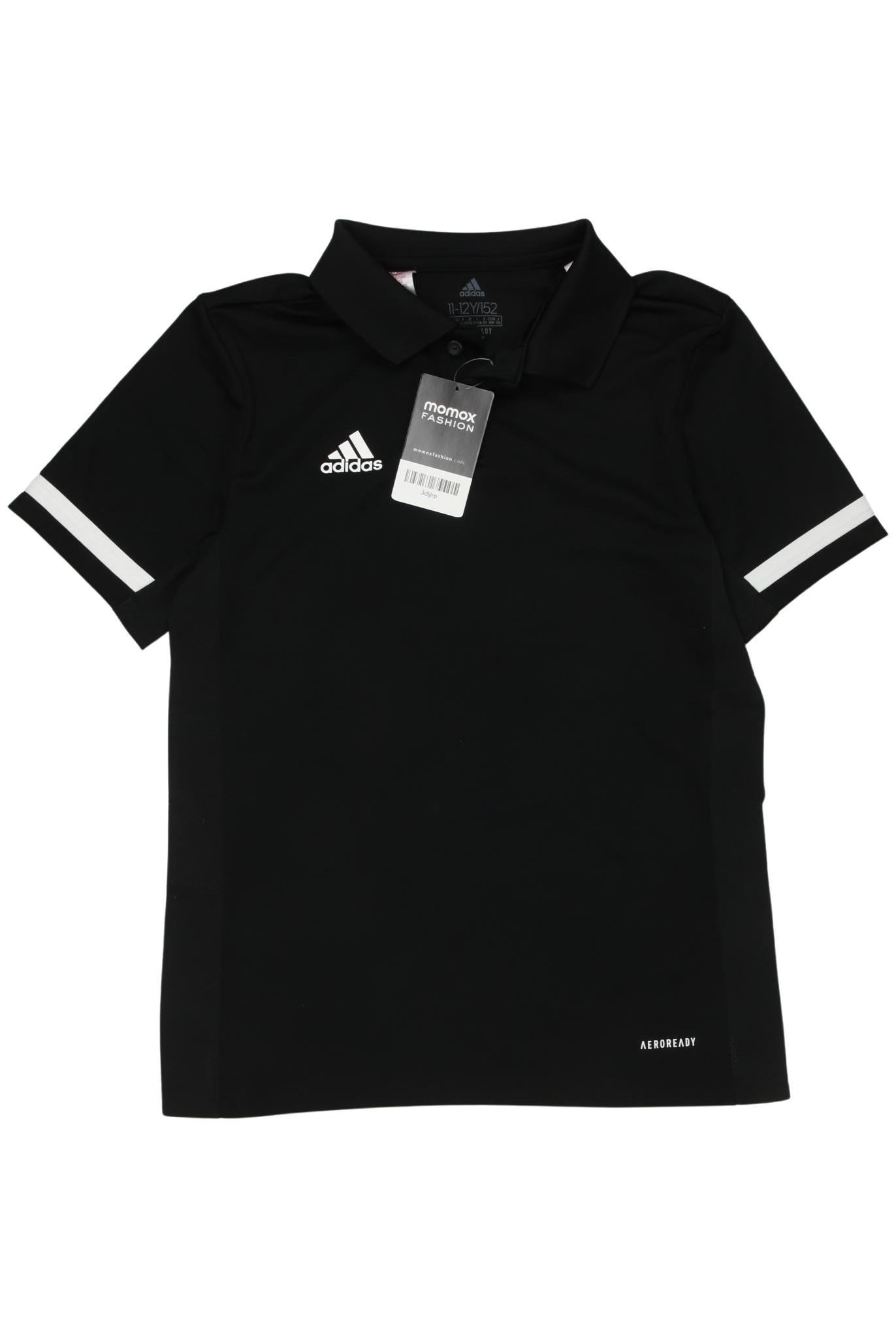 

adidas Herren Poloshirt, schwarz, Gr. 152