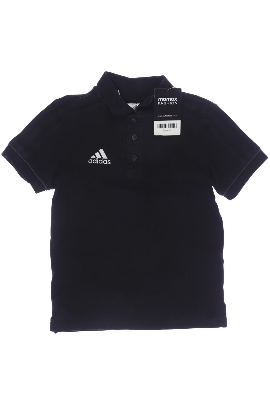

adidas Herren Poloshirt, schwarz, Gr. 116