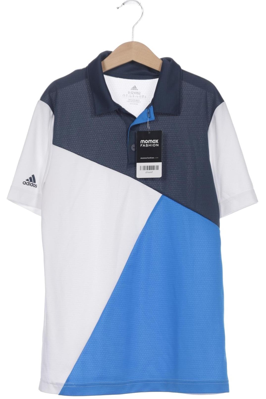 

adidas Herren Poloshirt, blau, Gr. 152