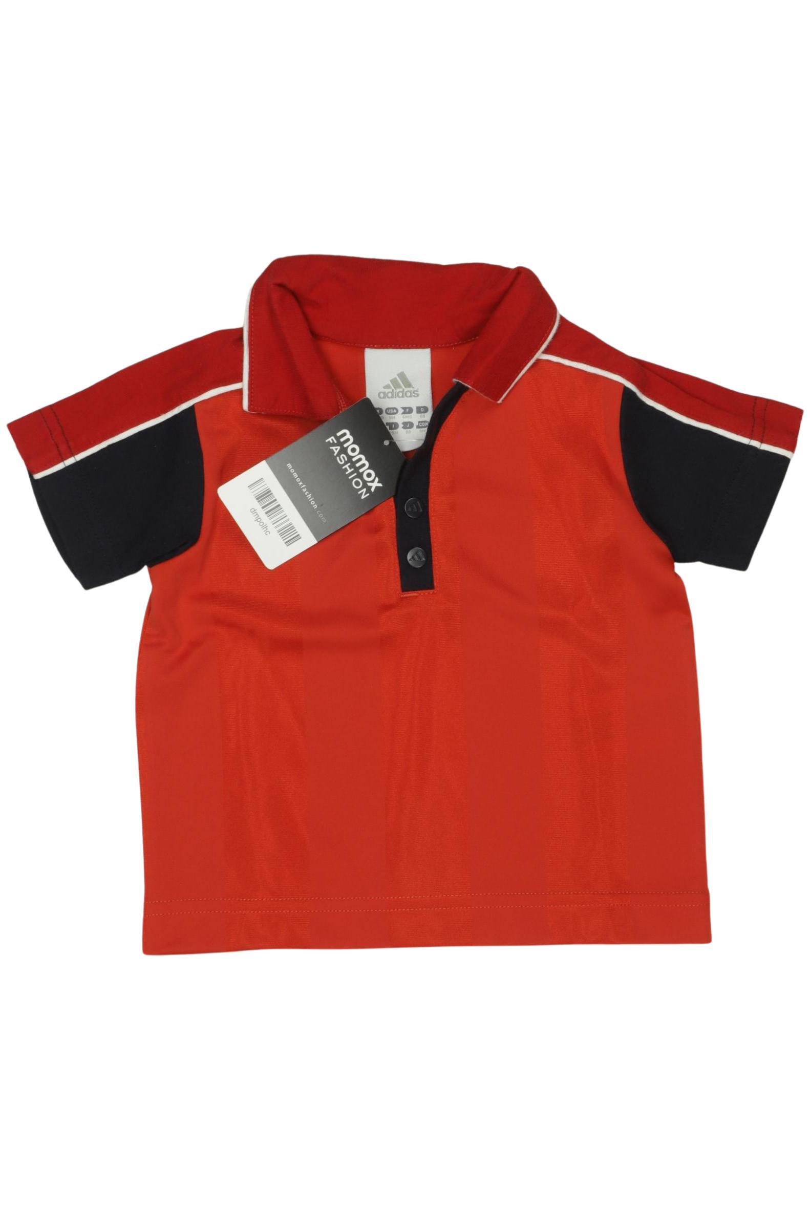 

adidas Herren Poloshirt, rot, Gr. 68