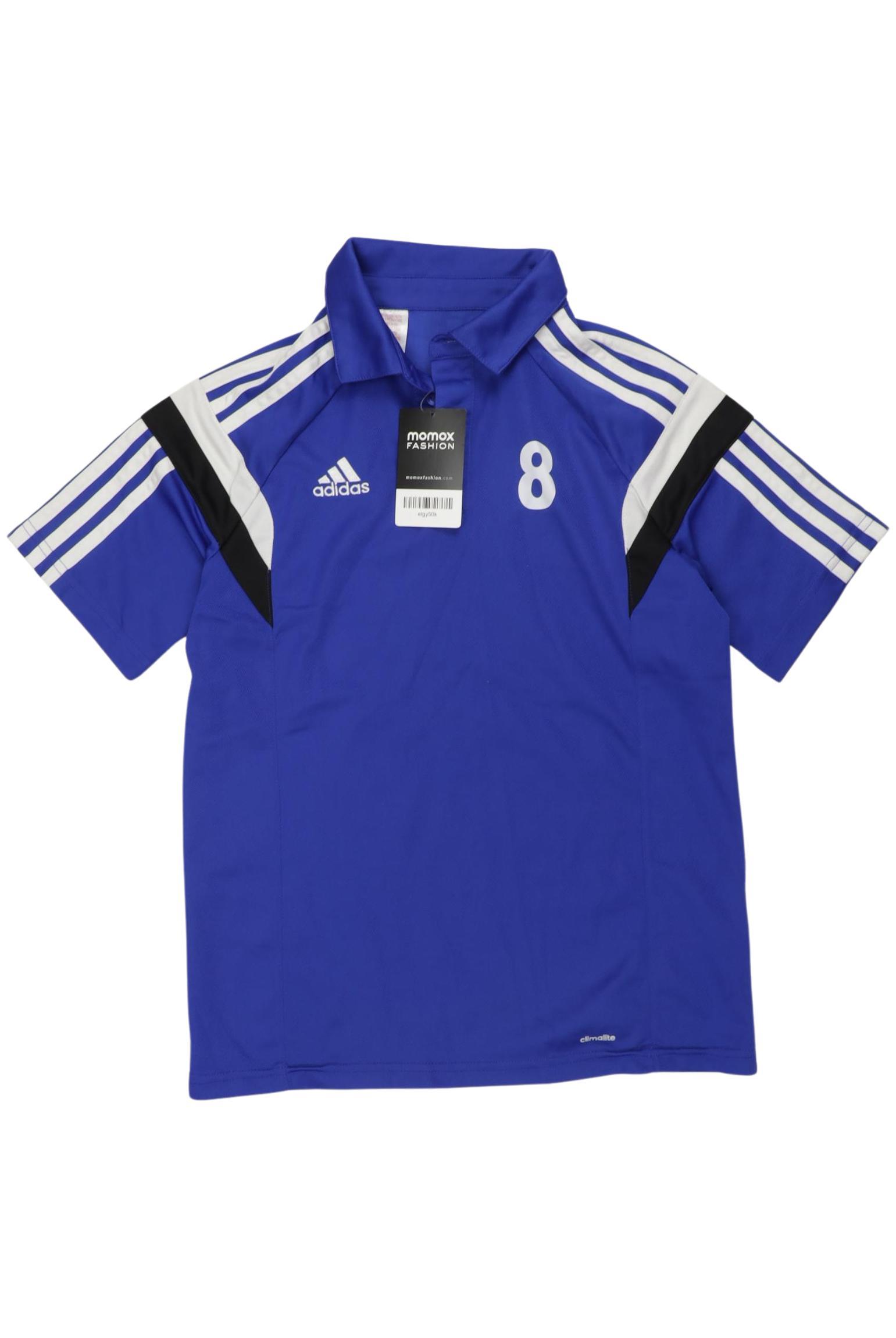 

adidas Jungen Poloshirt, blau, Gr. 152