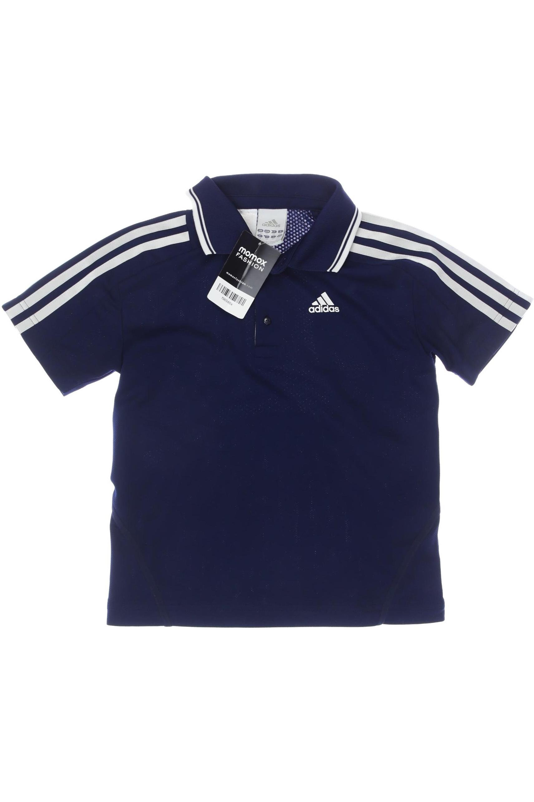 

adidas Herren Poloshirt, marineblau, Gr. 128