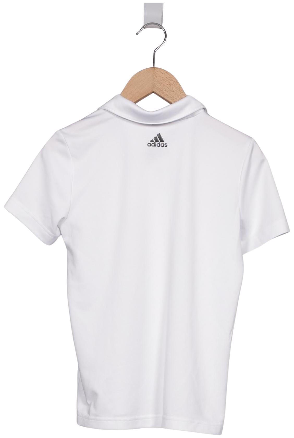 Thumbnail - adidas Jungen Poloshirt, weiß, Gr. 140