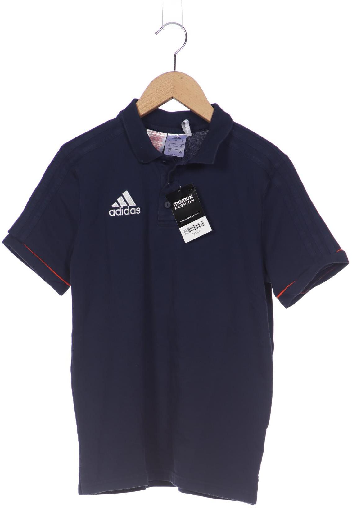 

adidas Herren Poloshirt, marineblau, Gr. 164