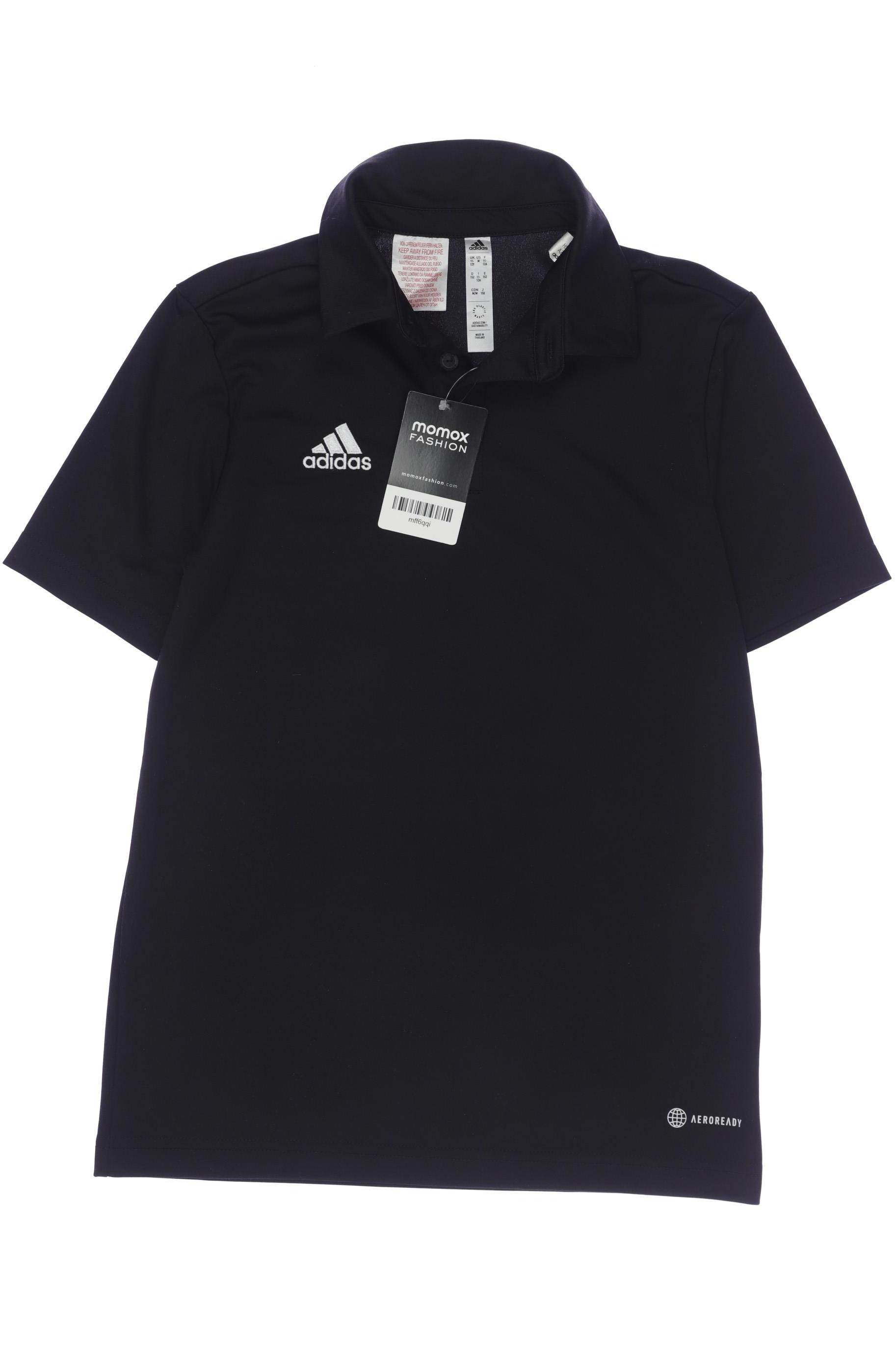 

adidas Herren Poloshirt, schwarz, Gr. 152