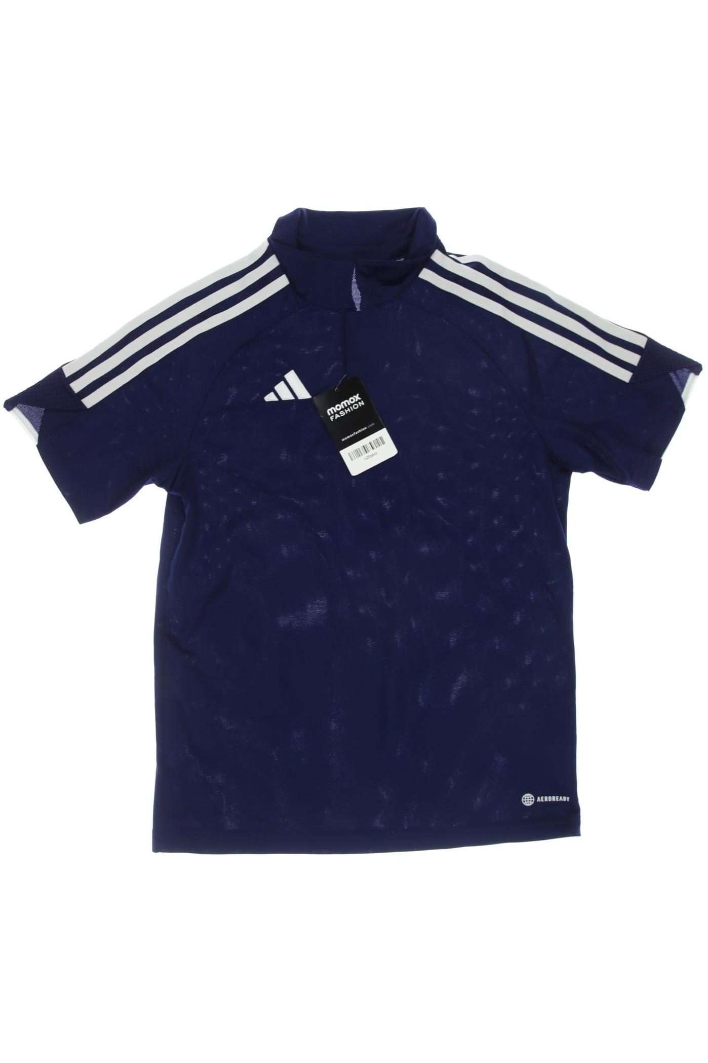 

adidas Herren Poloshirt, marineblau, Gr. 152