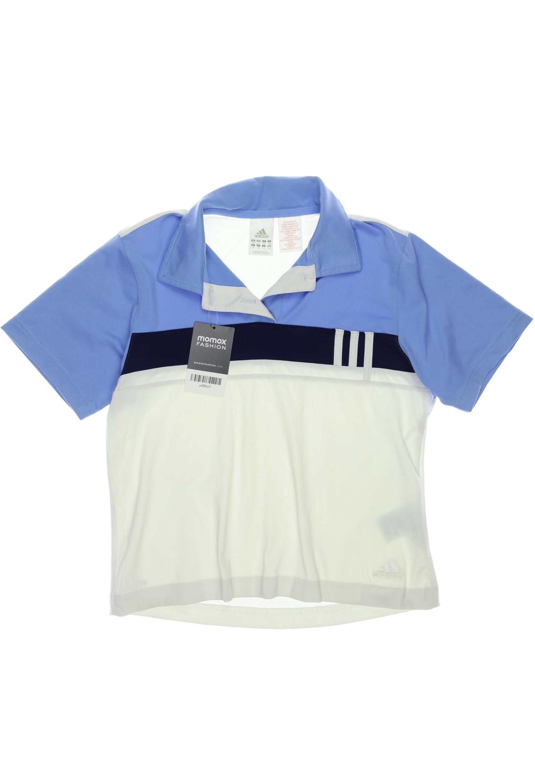

adidas Herren Poloshirt, weiß, Gr. 152