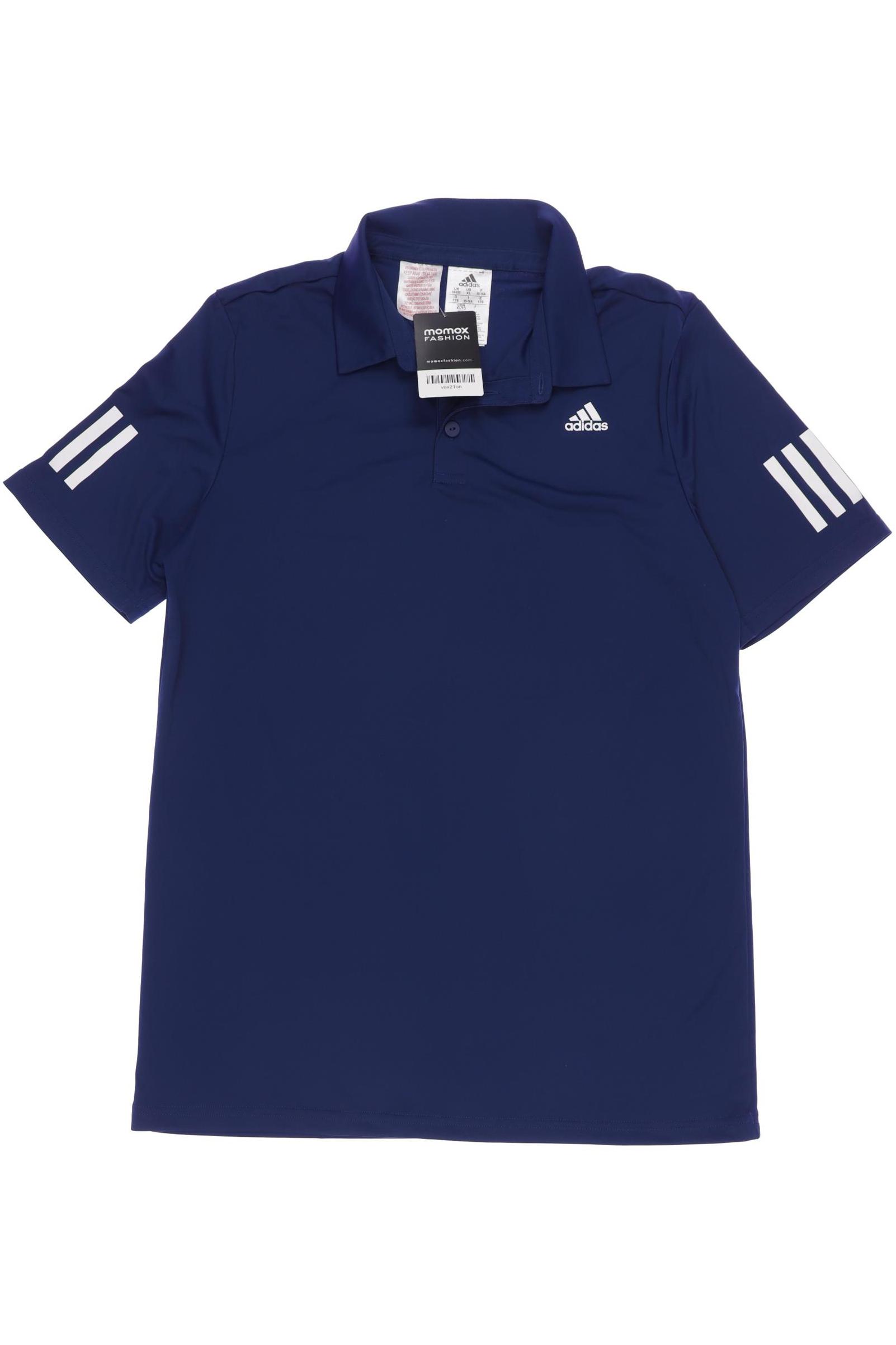 

adidas Herren Poloshirt, marineblau, Gr. 176