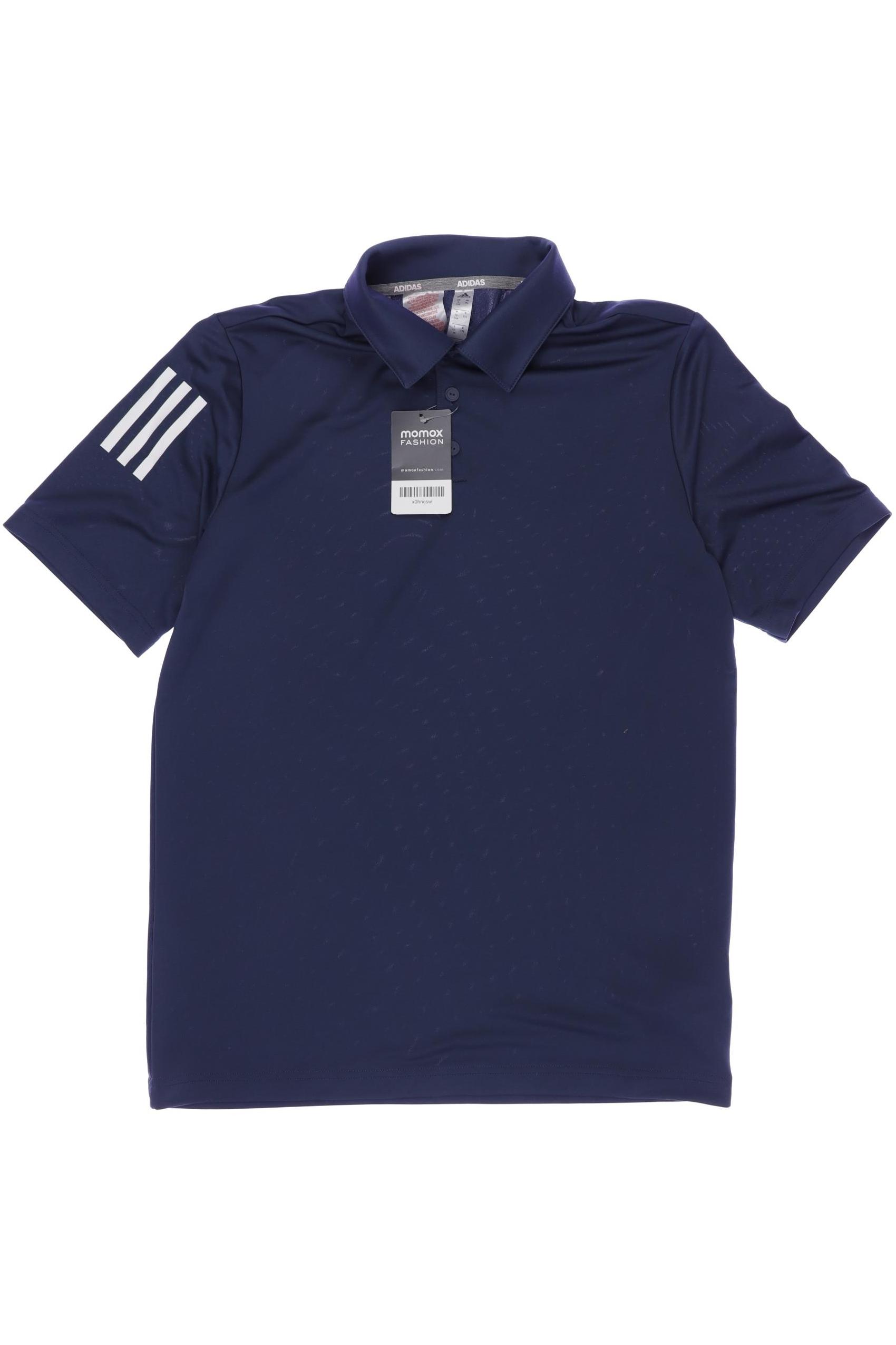 

adidas Herren Poloshirt, blau, Gr. 176