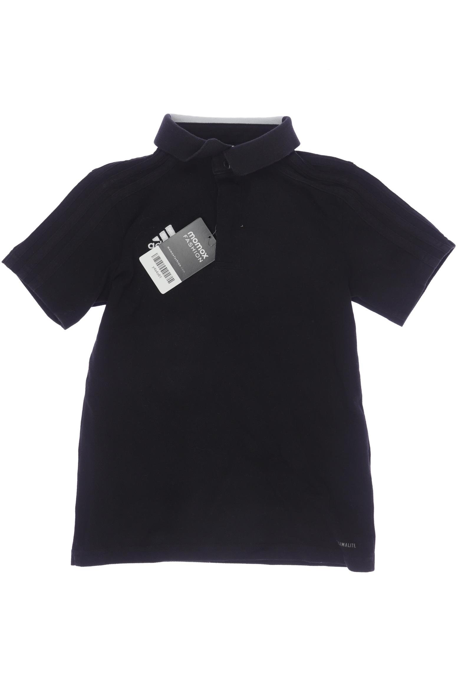 

adidas Herren Poloshirt, schwarz, Gr. 128