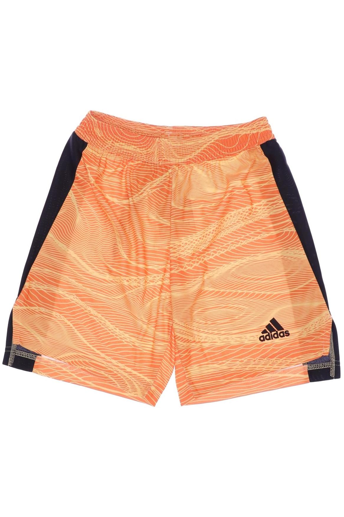 

adidas Herren Shorts, orange, Gr. 140