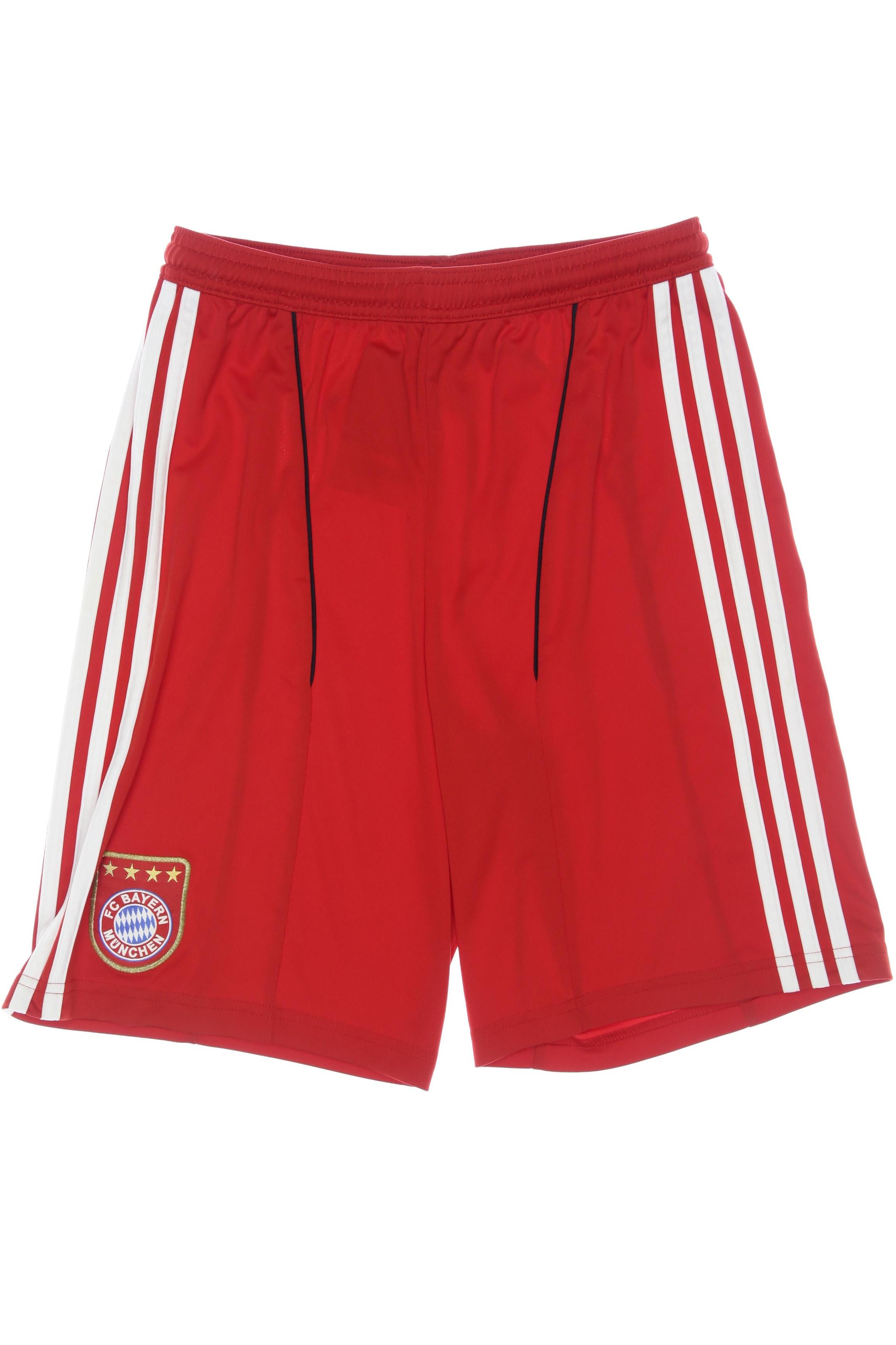 

adidas Herren Shorts, rot, Gr. 164