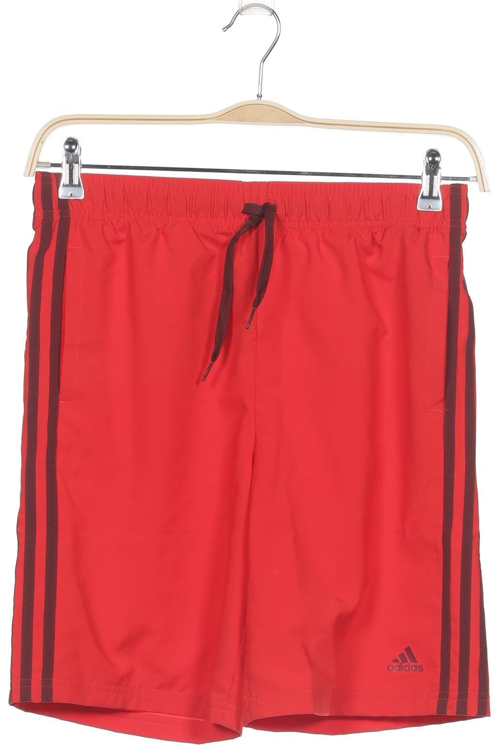 

adidas Herren Shorts, rot, Gr. 176