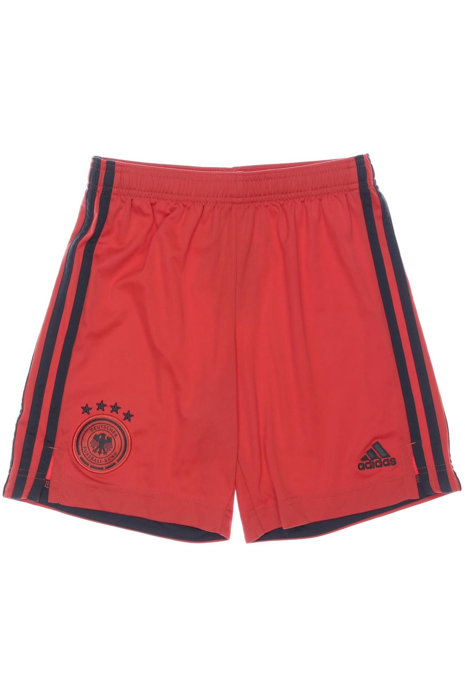 

adidas Jungen Shorts, rot, Gr. 152