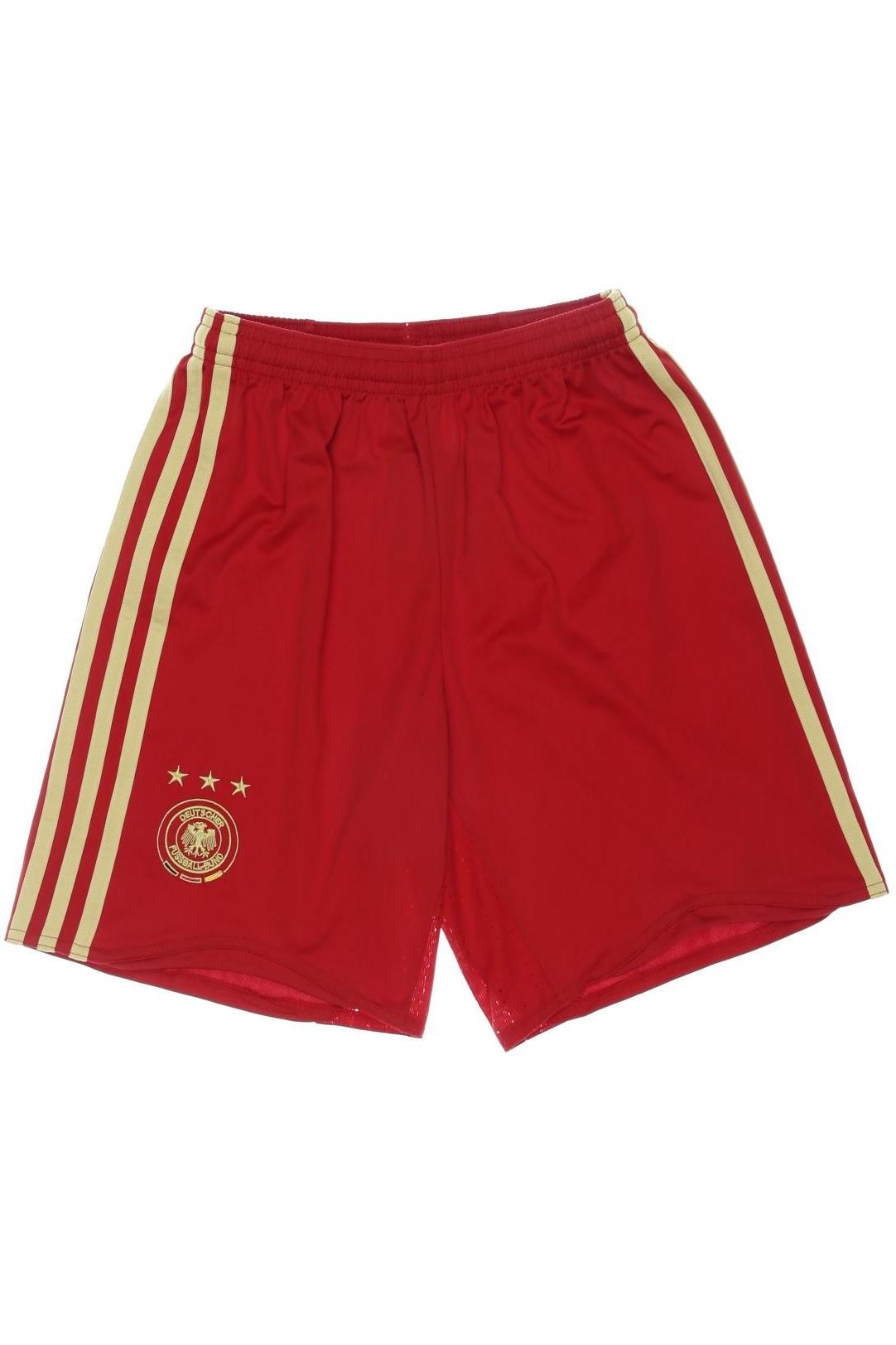 

adidas Herren Shorts, rot, Gr. 152
