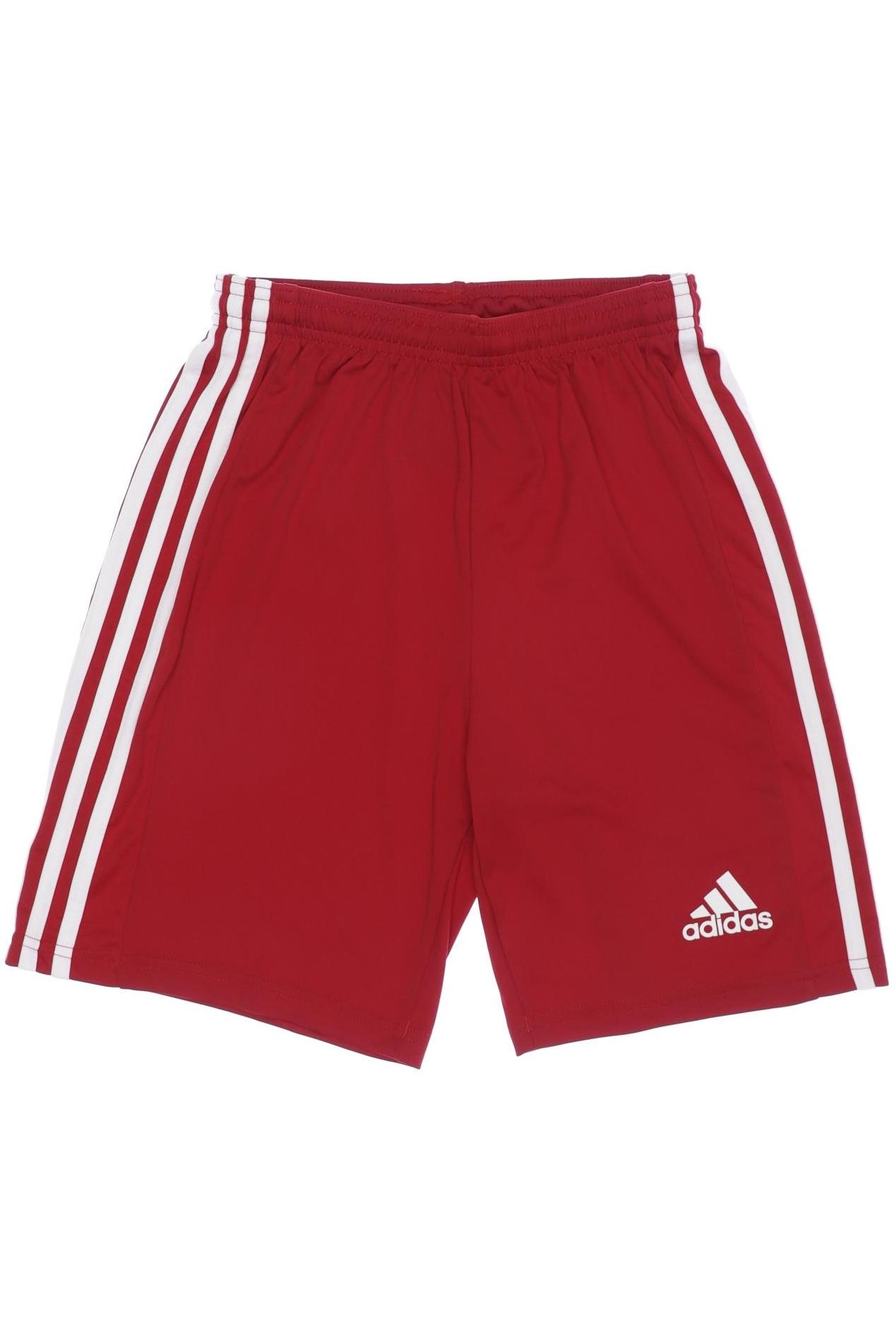 

adidas Herren Shorts, rot, Gr. 164