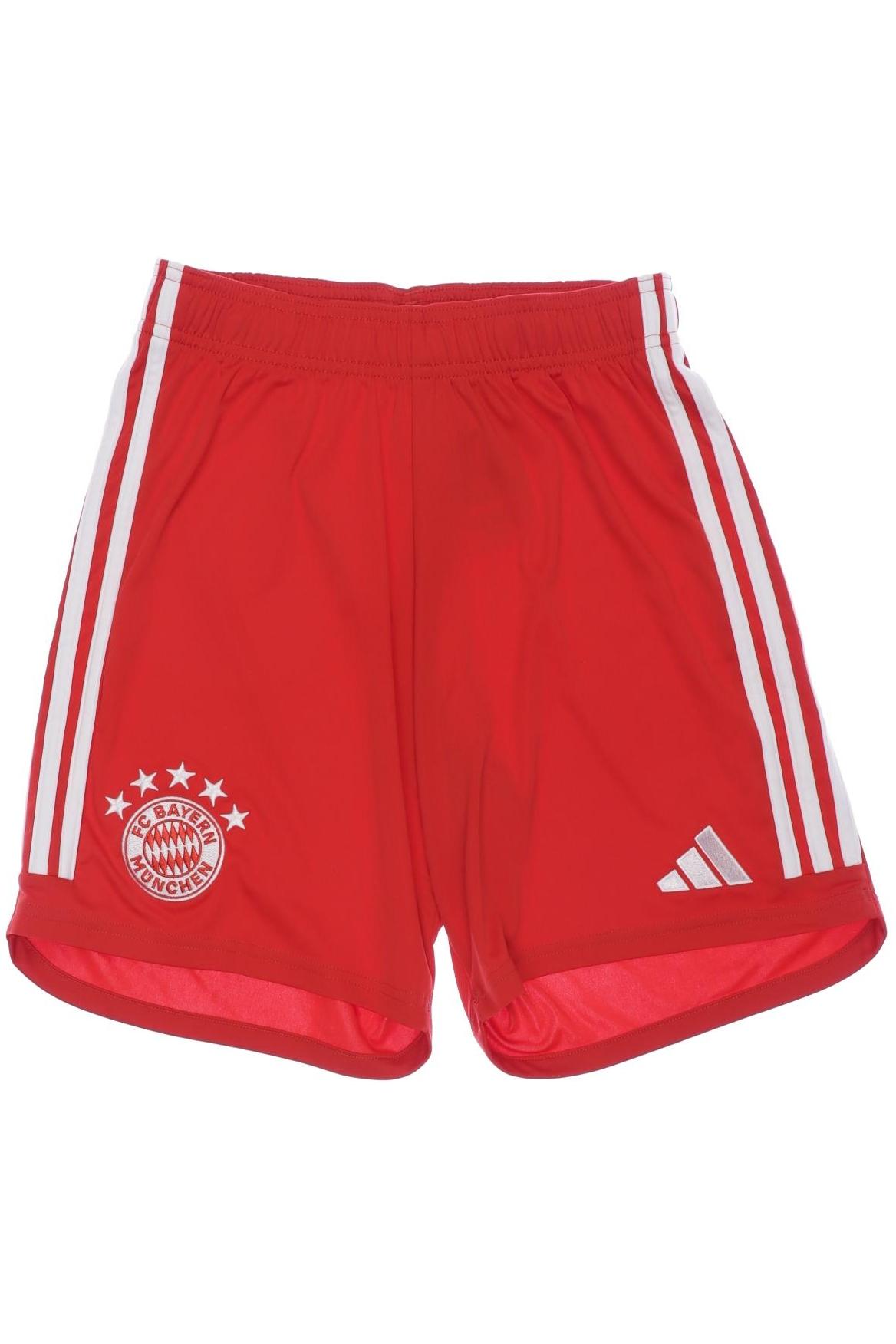

adidas Herren Shorts, rot, Gr. 134