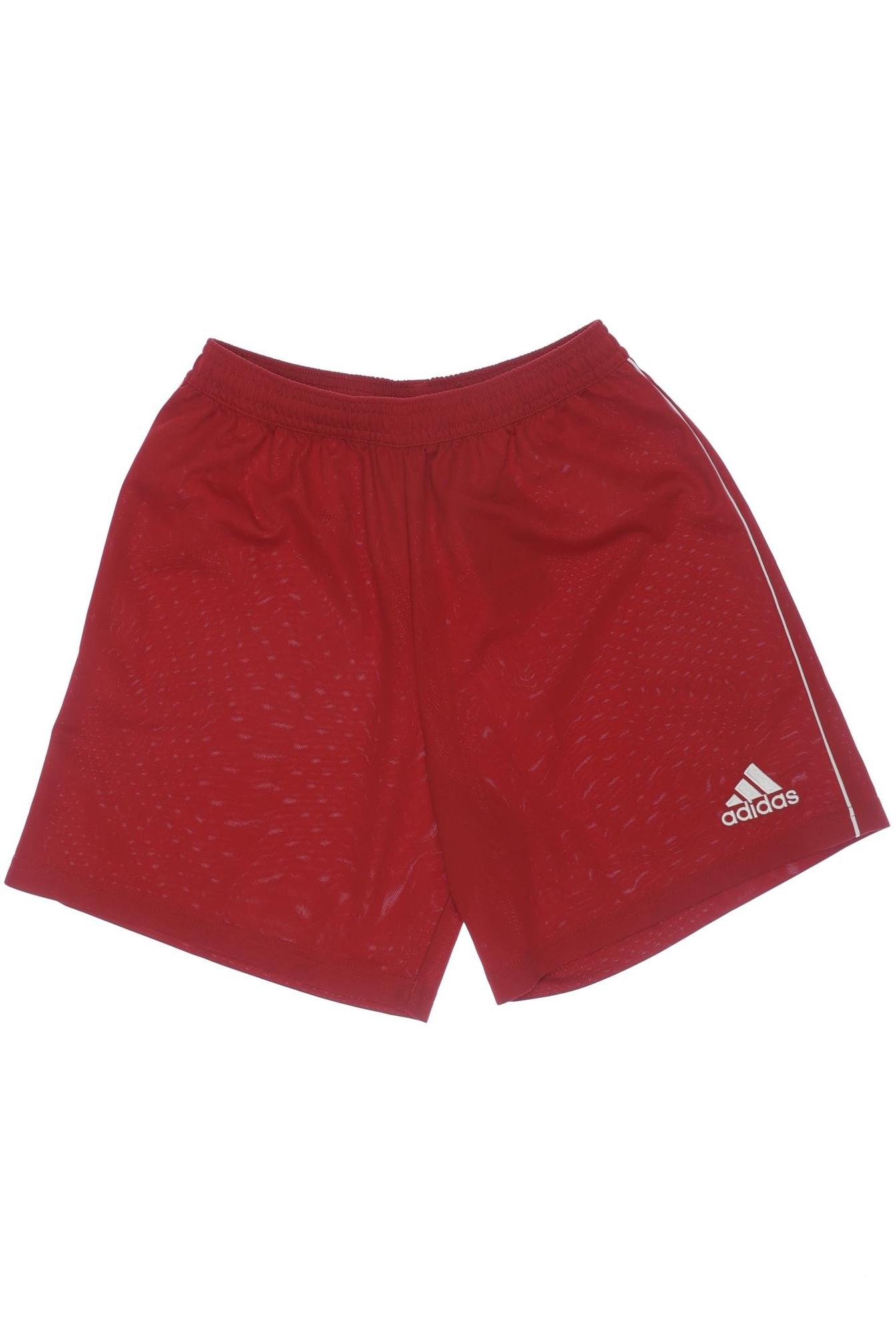 

adidas Herren Shorts, rot, Gr. 164