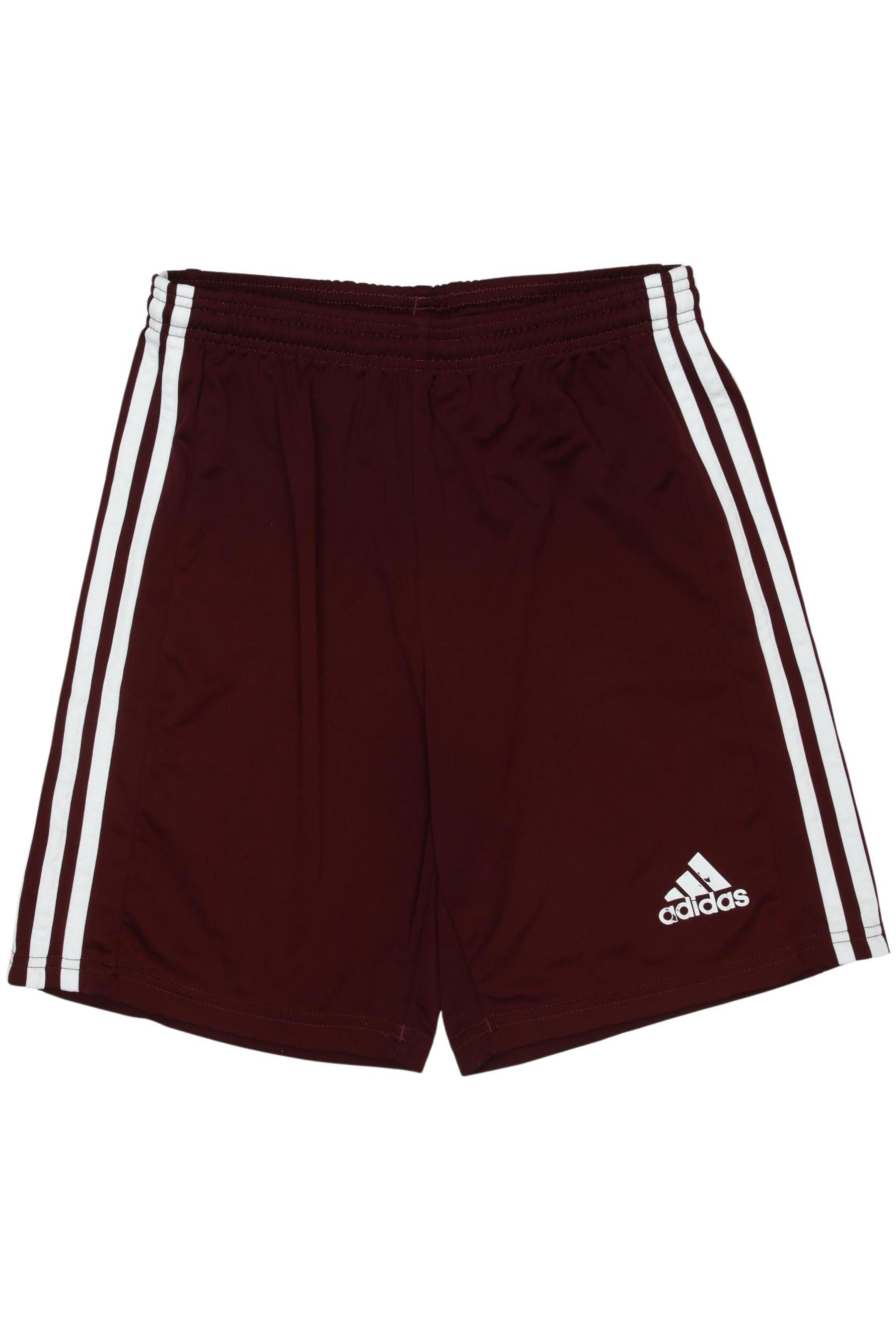 

adidas Herren Shorts, bordeaux, Gr. 176