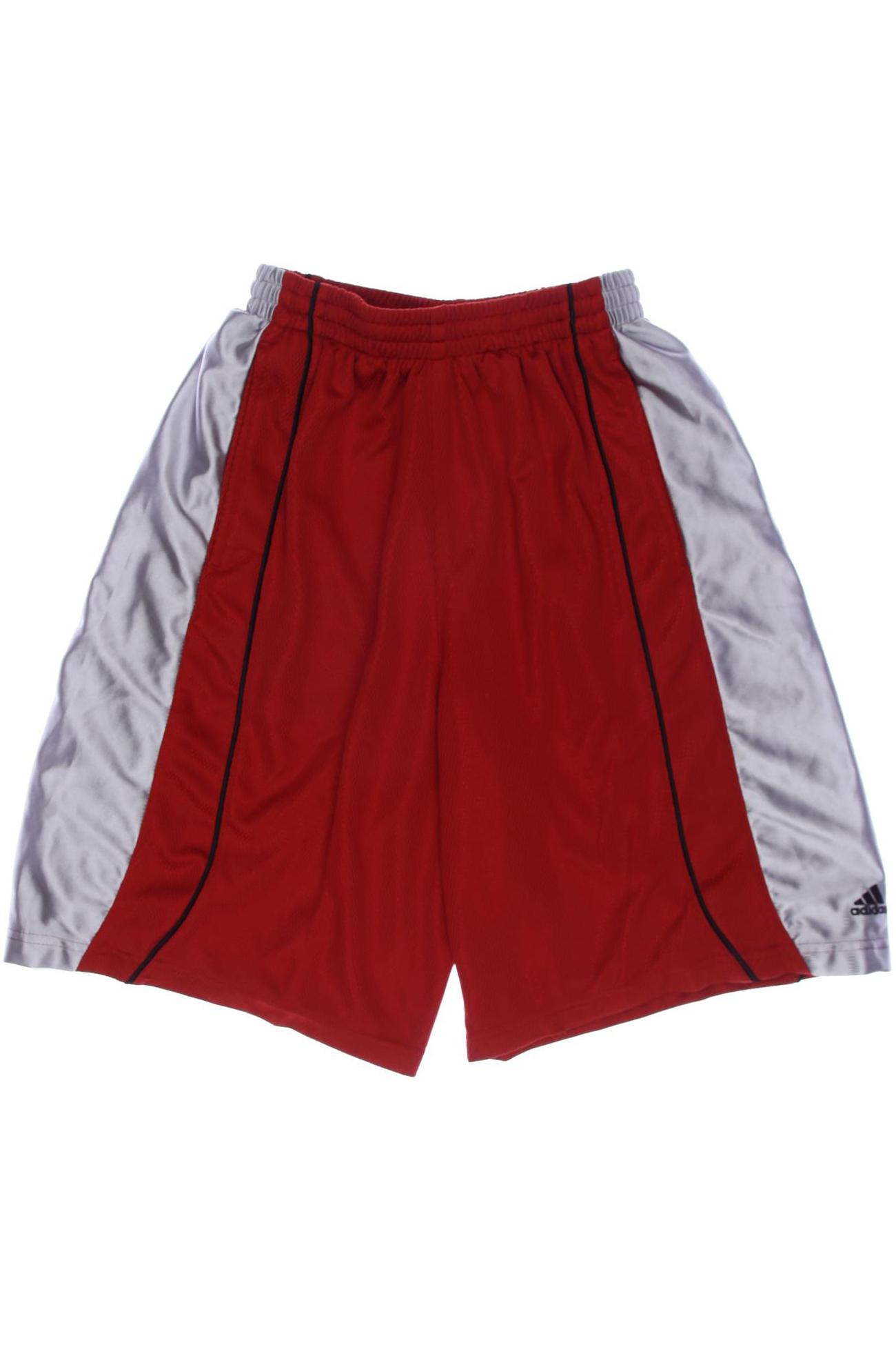 

adidas Herren Shorts, rot, Gr. 176