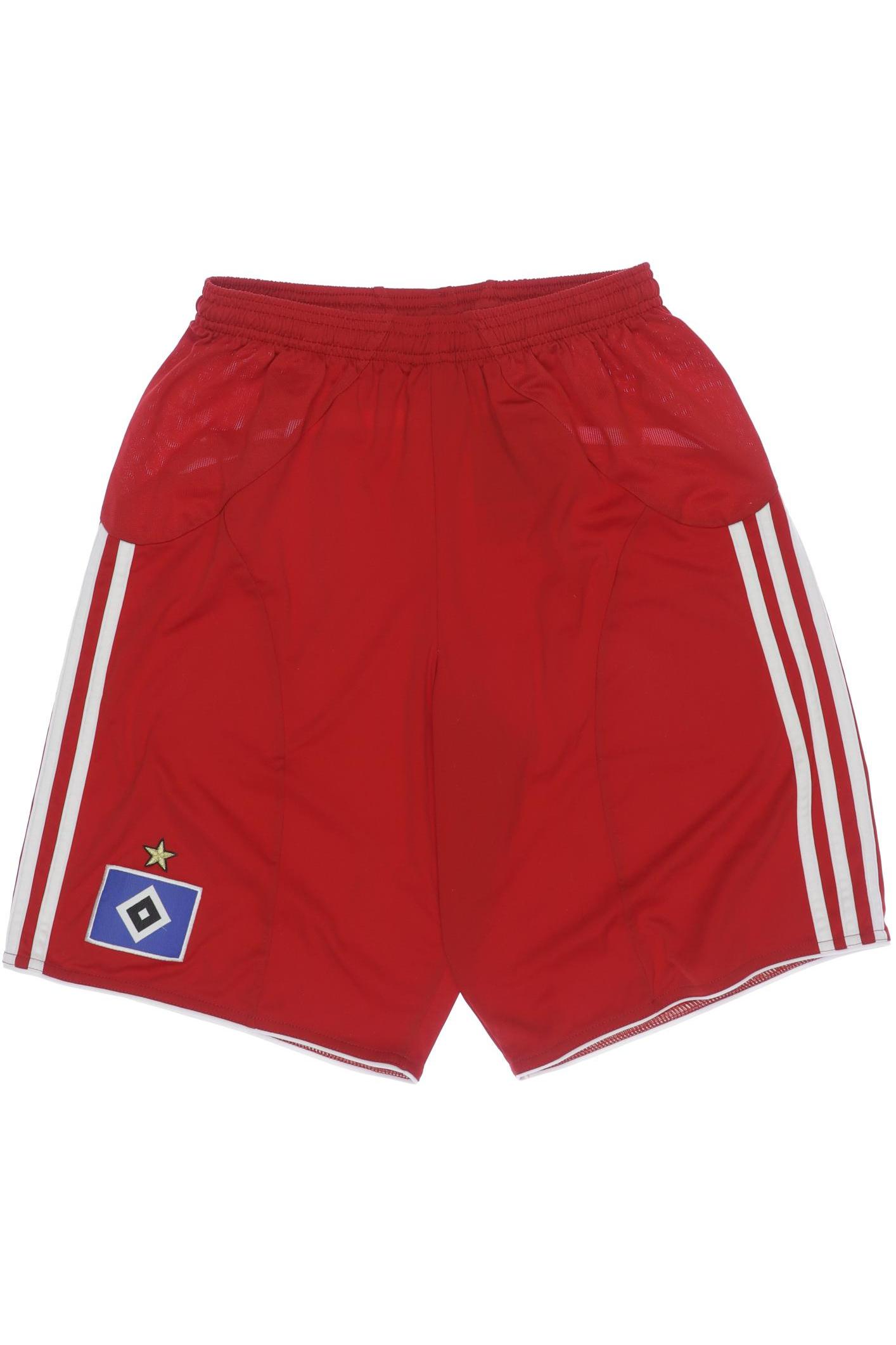 

adidas Herren Shorts, rot, Gr. 176