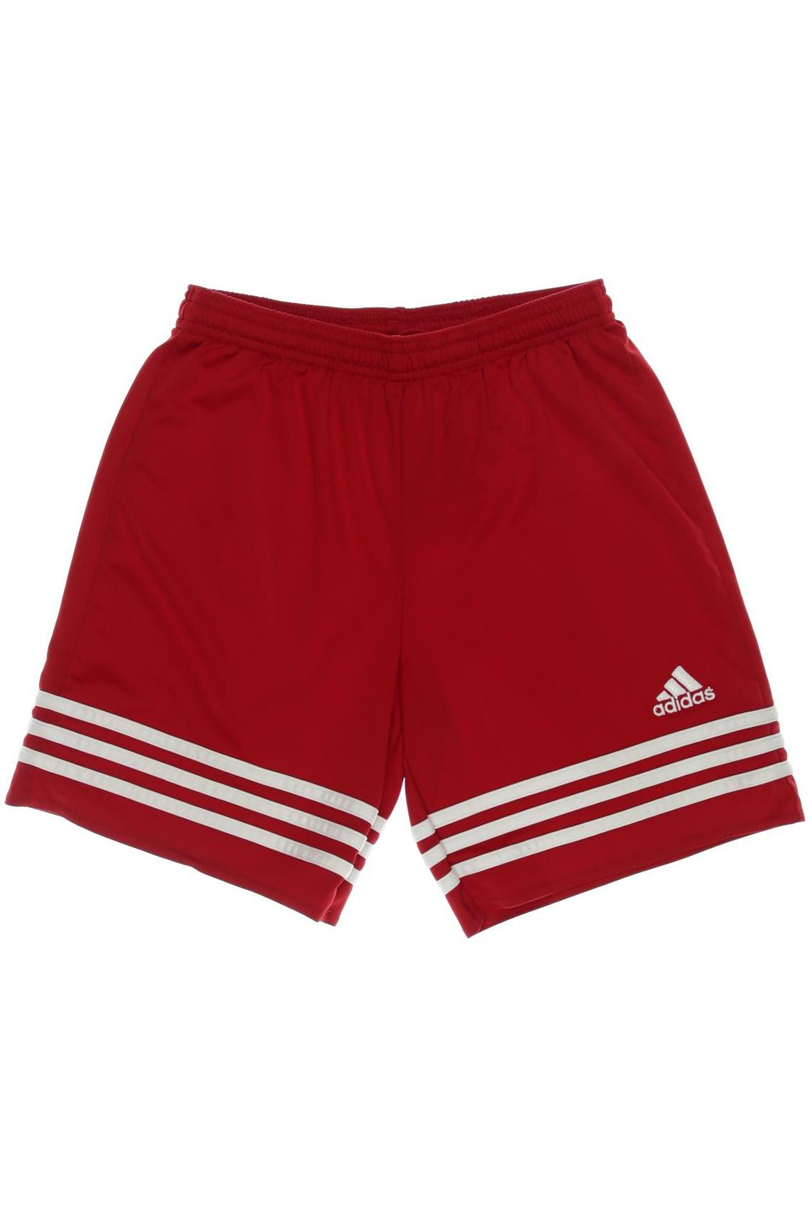 

adidas Herren Shorts, rot, Gr. 152