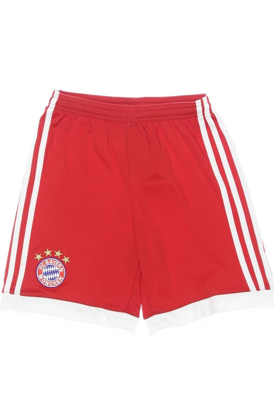 

adidas Herren Shorts, rot, Gr. 152