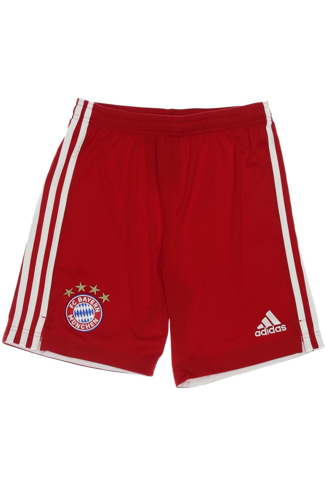 

adidas Herren Shorts, rot, Gr. 164