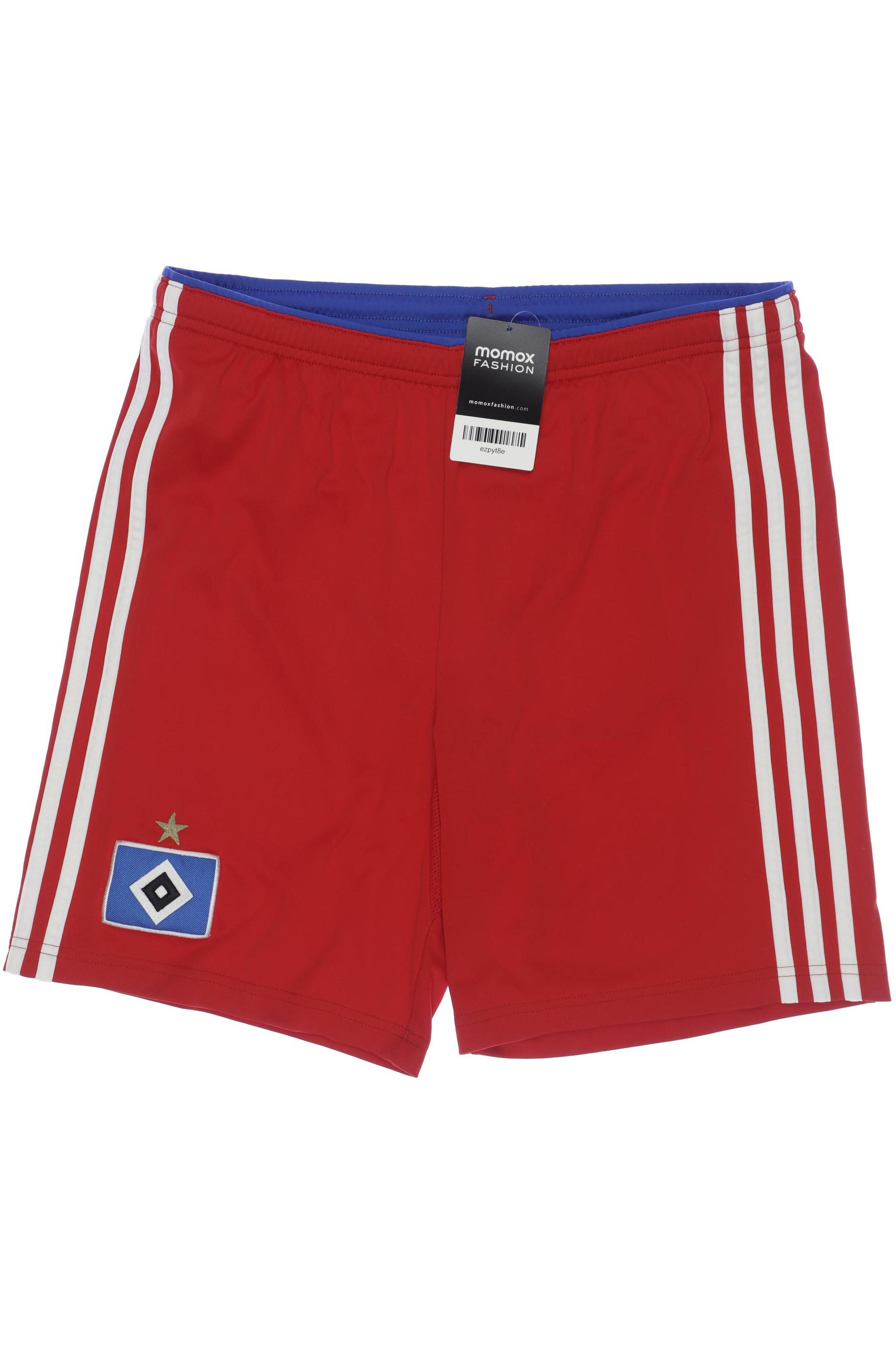 

adidas Herren Shorts, rot, Gr. 164