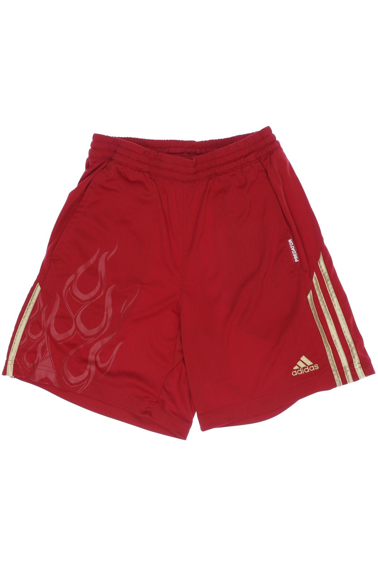 

adidas Herren Shorts, rot, Gr. 158