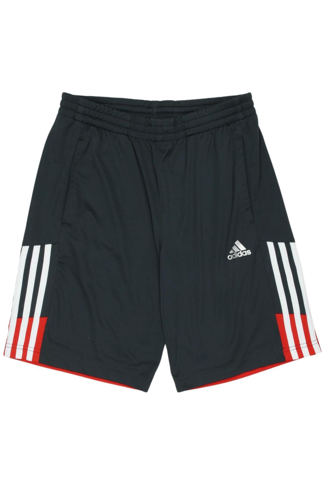 

adidas Jungen Shorts, grau, Gr. 164
