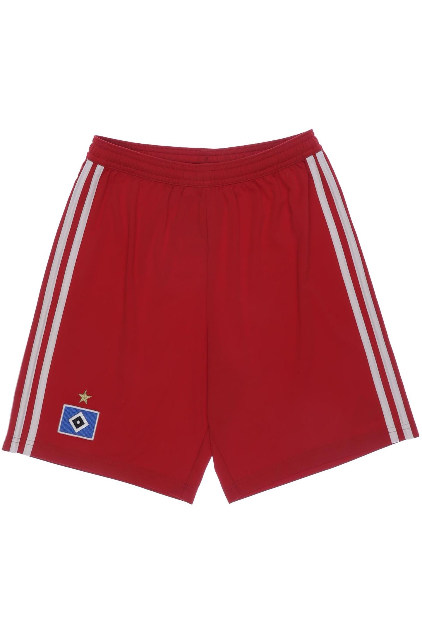 

adidas Herren Shorts, rot, Gr. 164