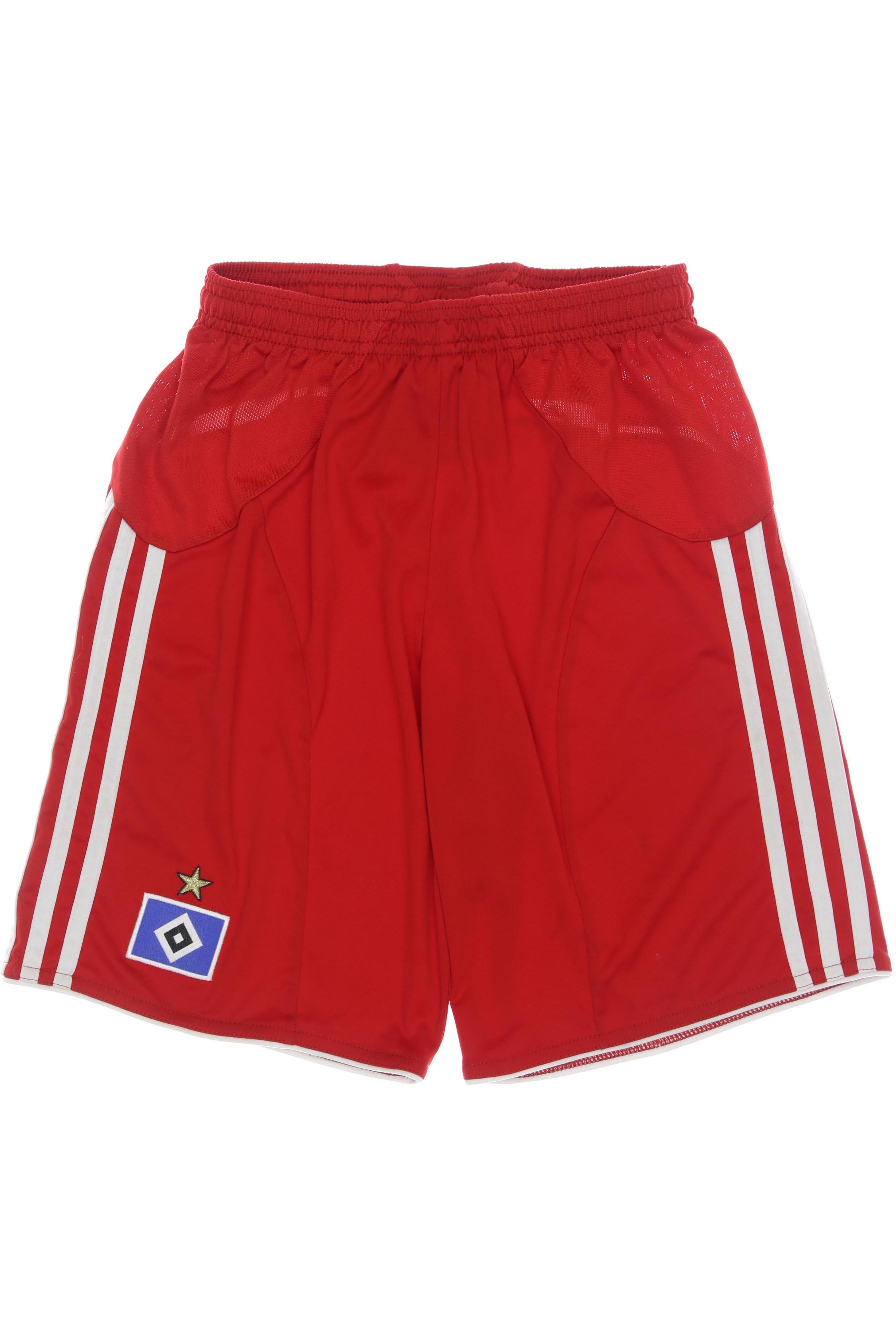 

adidas Herren Shorts, rot, Gr. 152