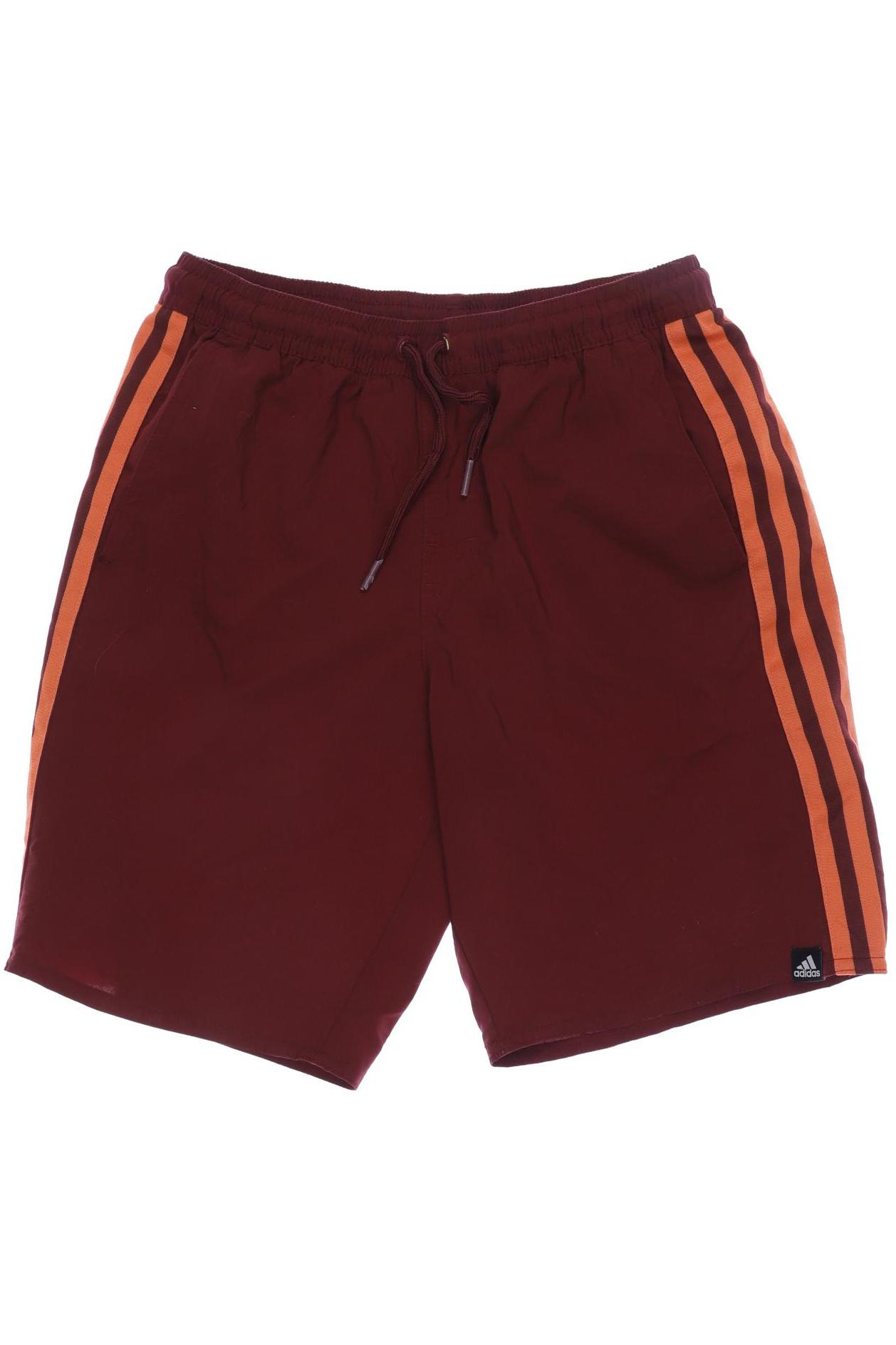 

adidas Herren Shorts, bordeaux, Gr. 134