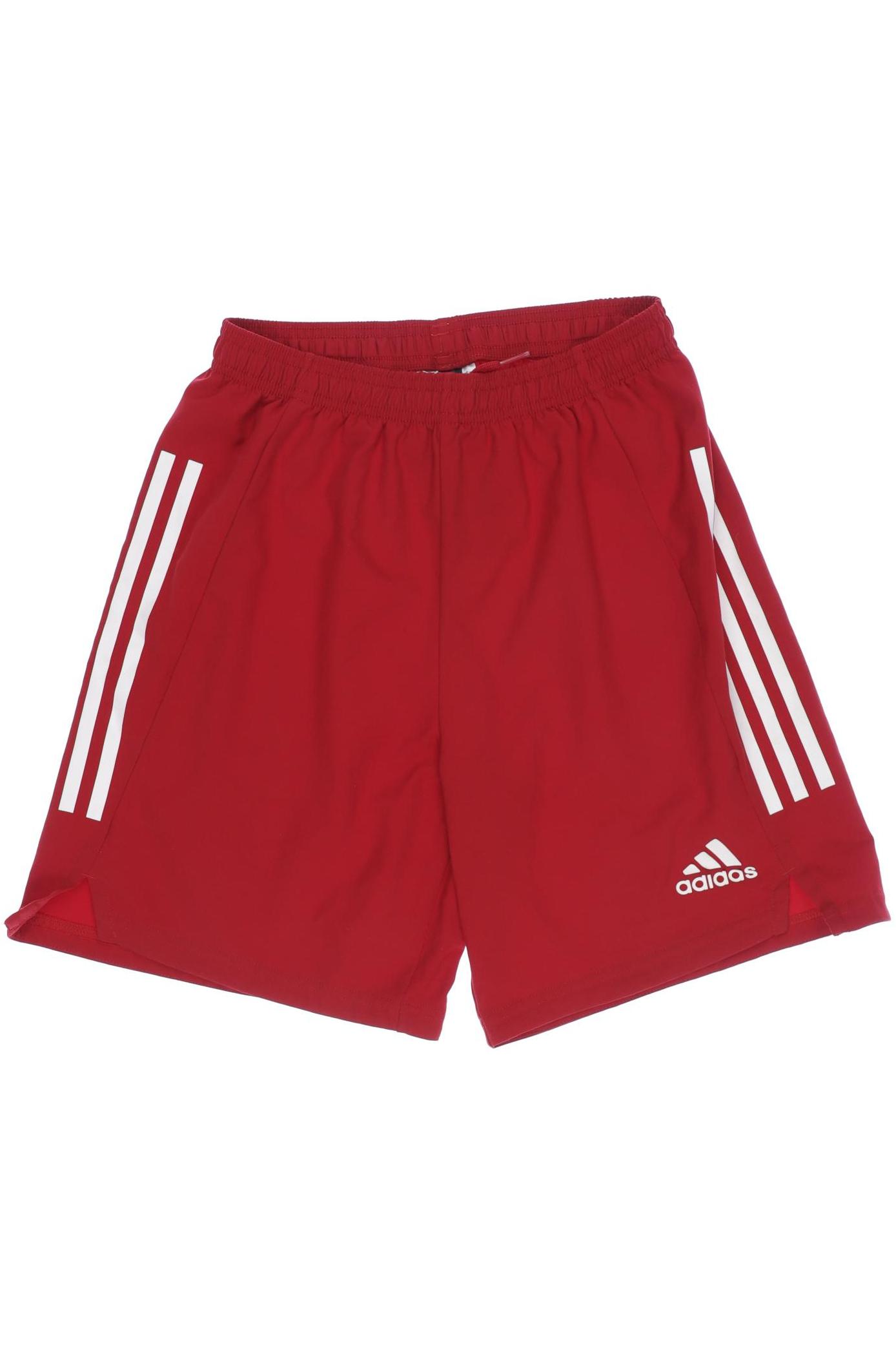 

adidas Herren Shorts, rot, Gr. 176