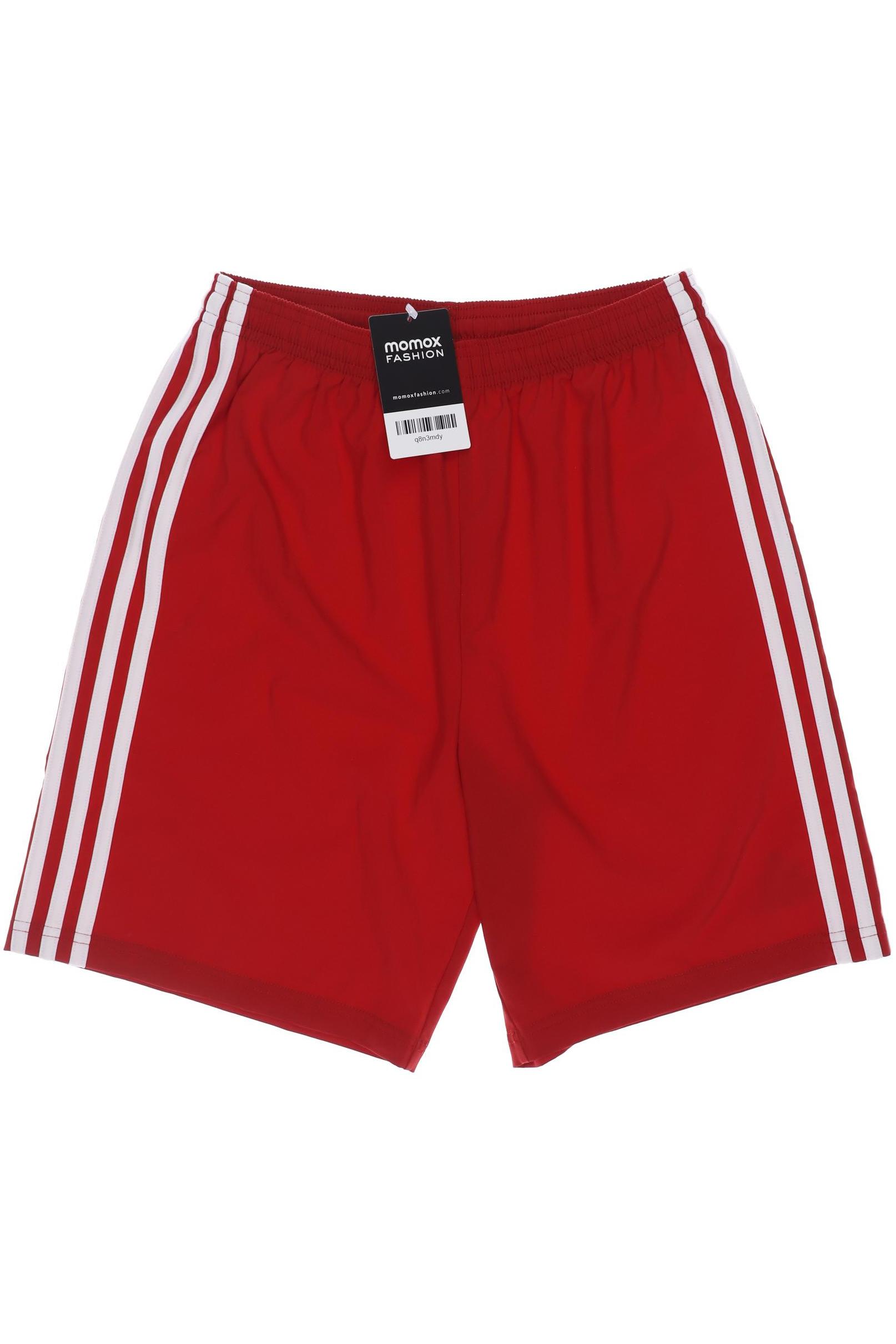 

adidas Herren Shorts, rot, Gr. 164