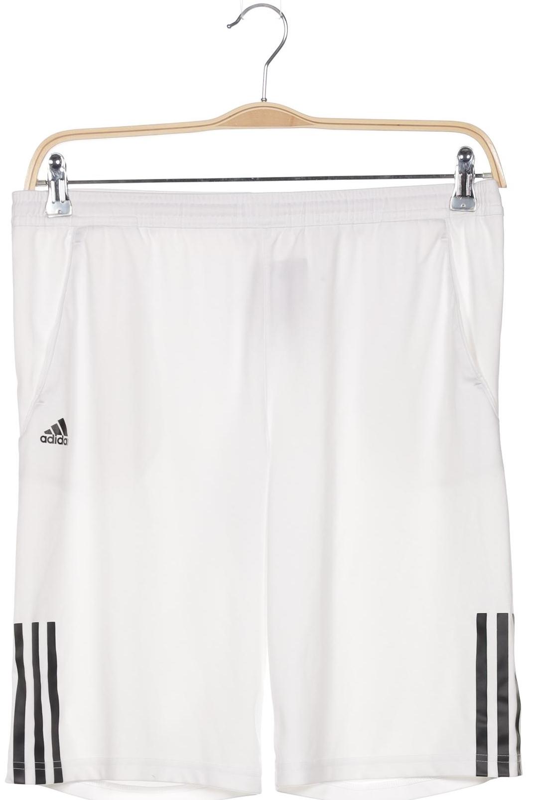 

adidas Herren Shorts, weiß, Gr. 158