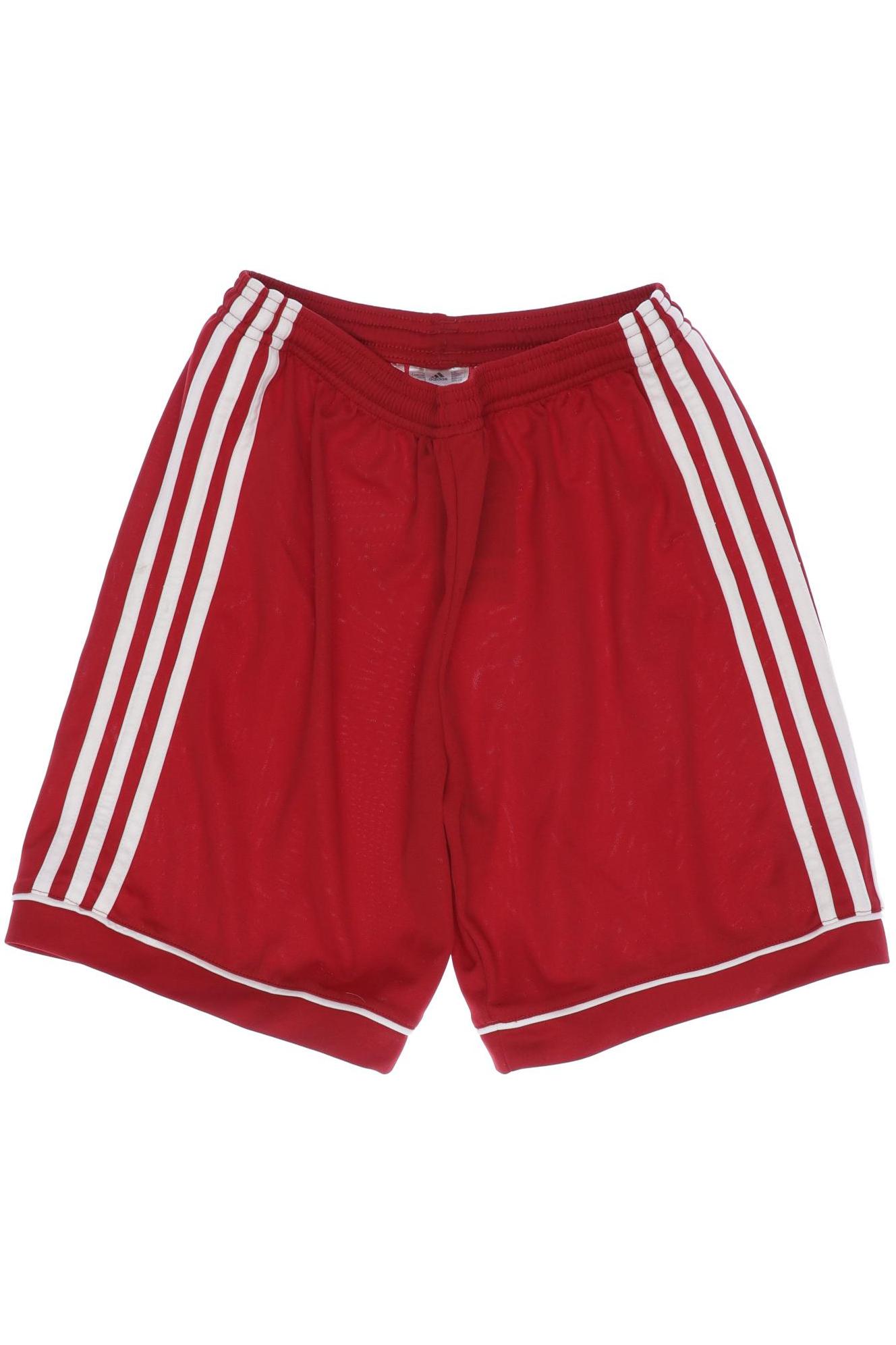 

adidas Herren Shorts, rot, Gr. 164