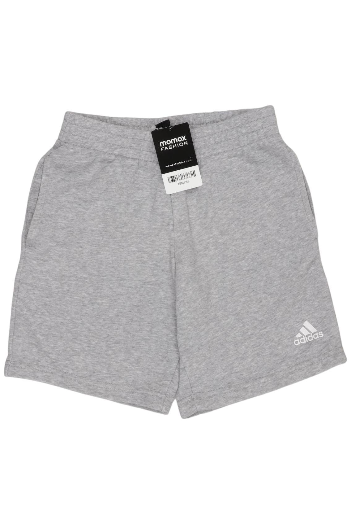 

adidas Jungen Shorts, grau, Gr. 128