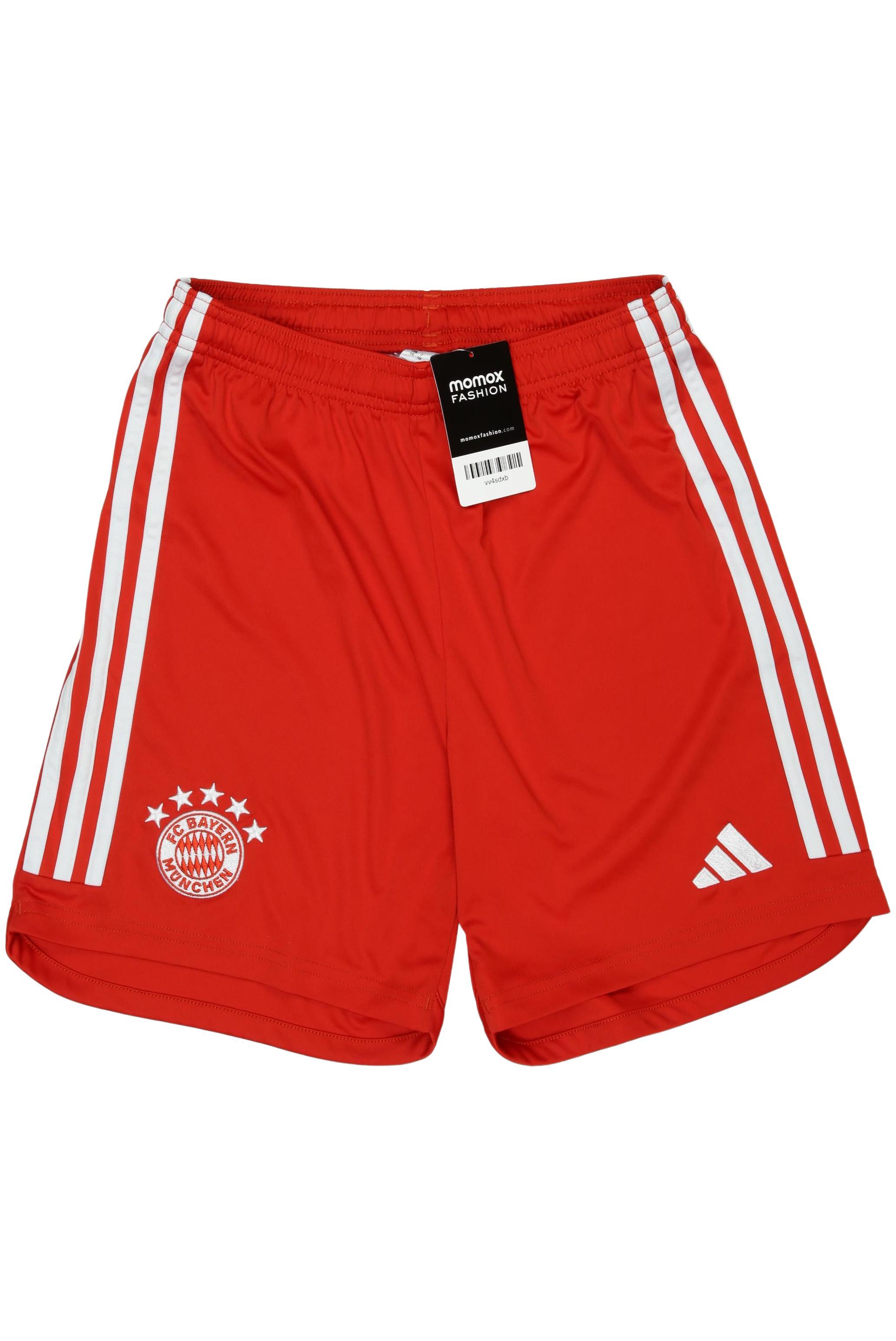 

adidas Herren Shorts, rot, Gr. 164