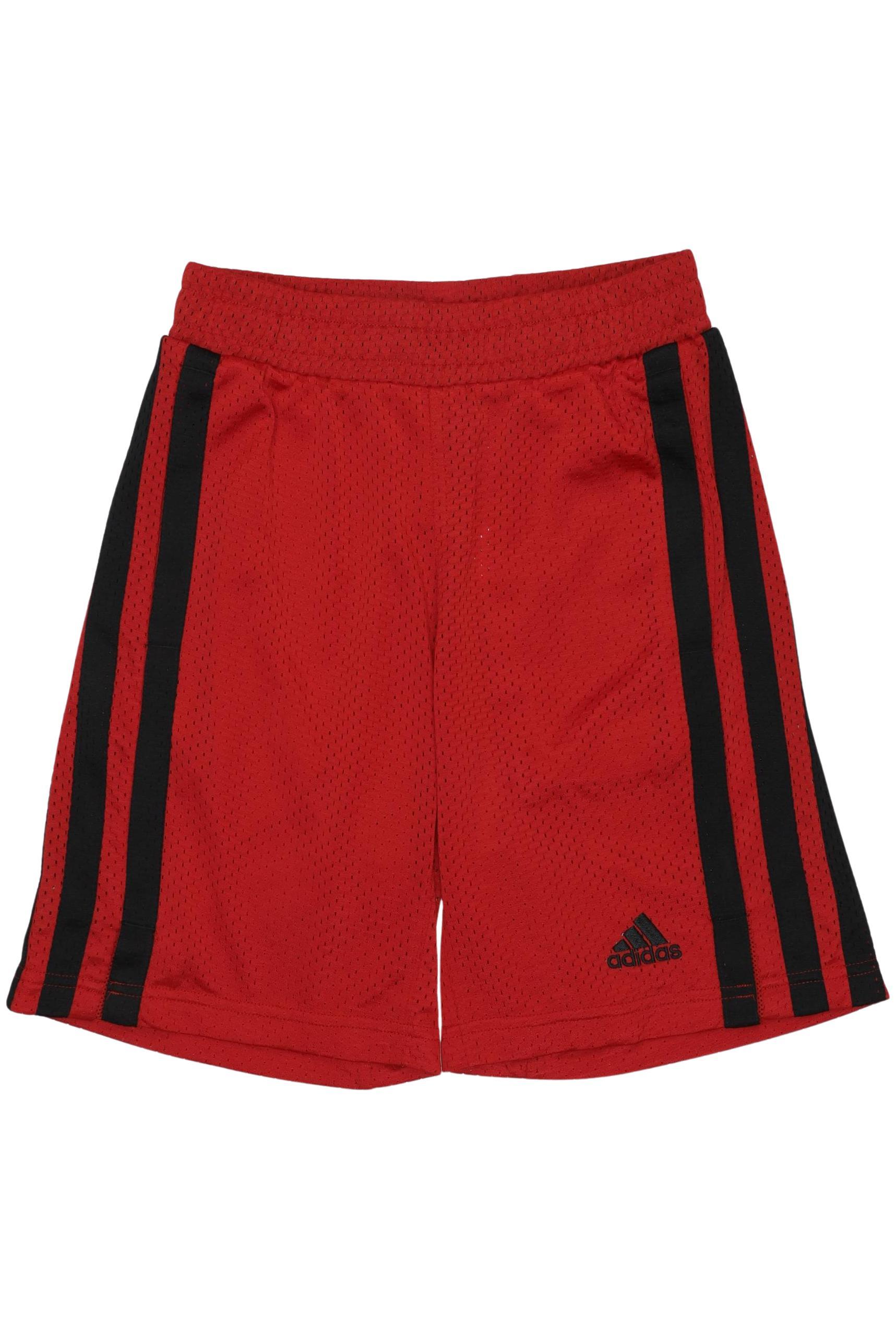 

adidas Herren Shorts, rot, Gr. 152