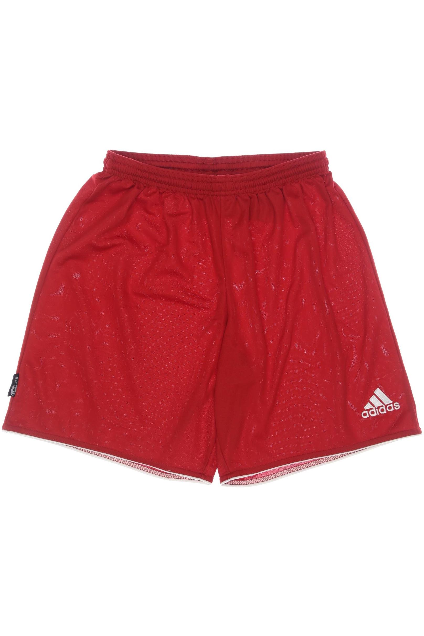 

adidas Herren Shorts, rot, Gr. 146