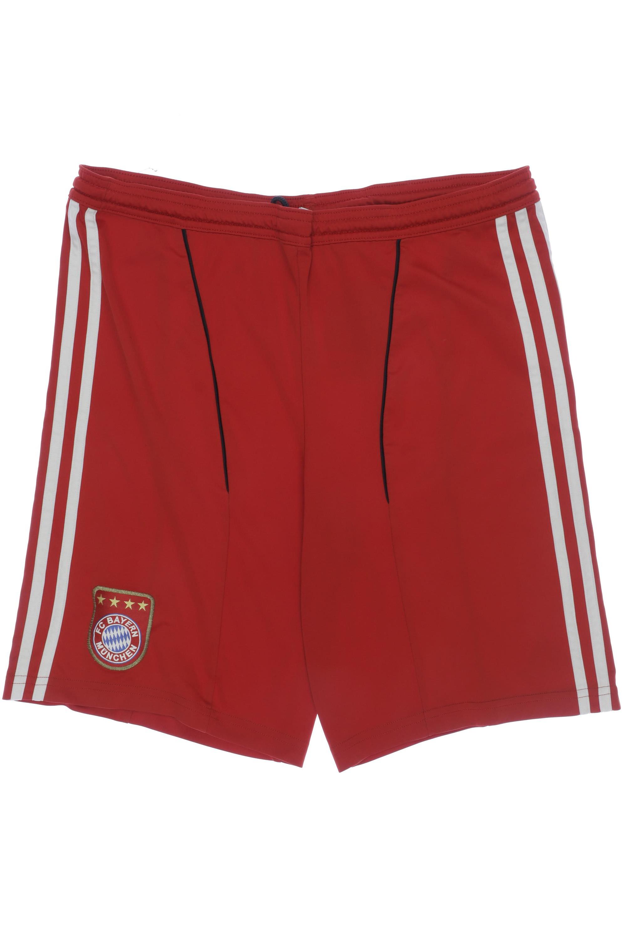 

adidas Herren Shorts, rot, Gr. 164