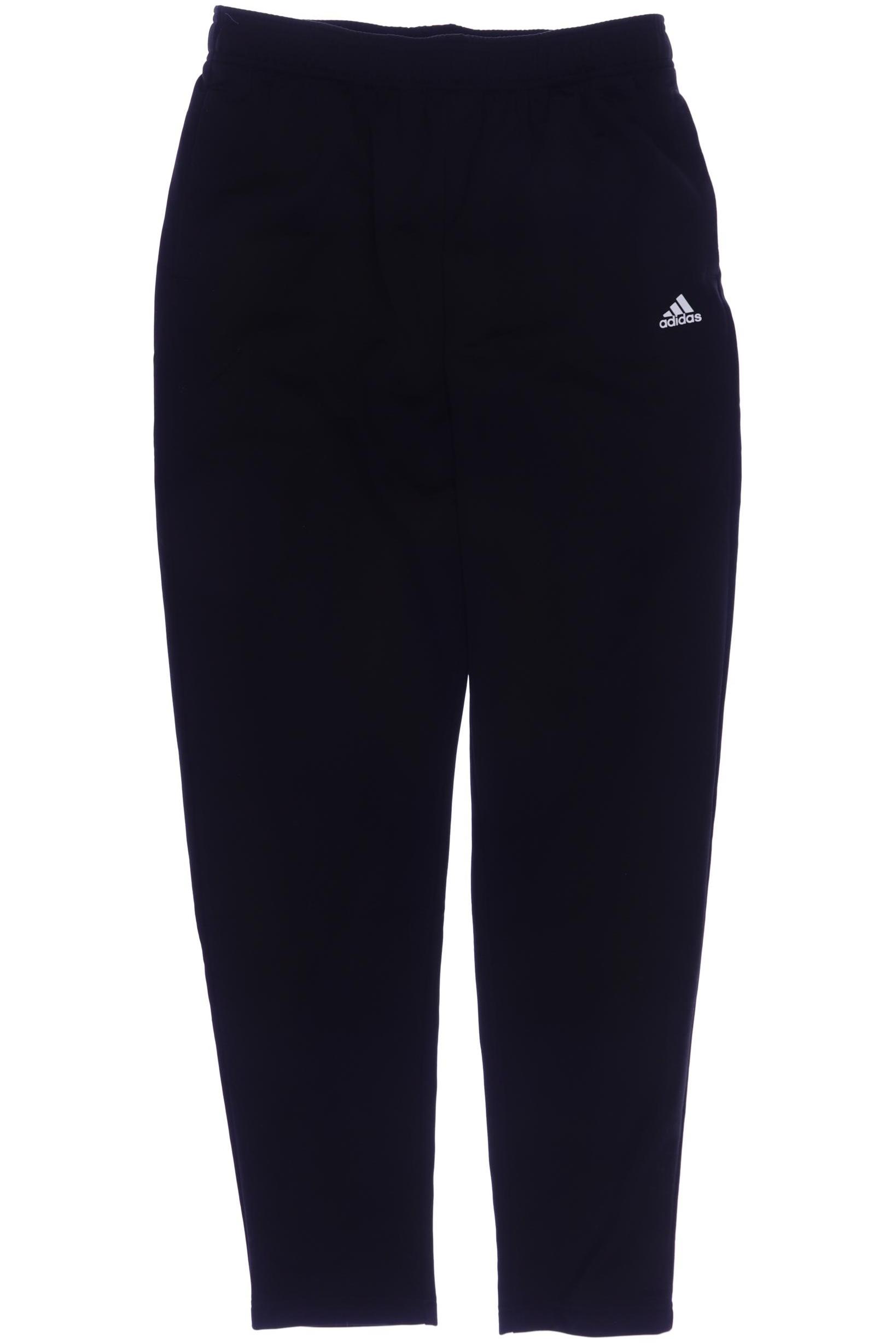

adidas Herren Stoffhose, schwarz, Gr. 176