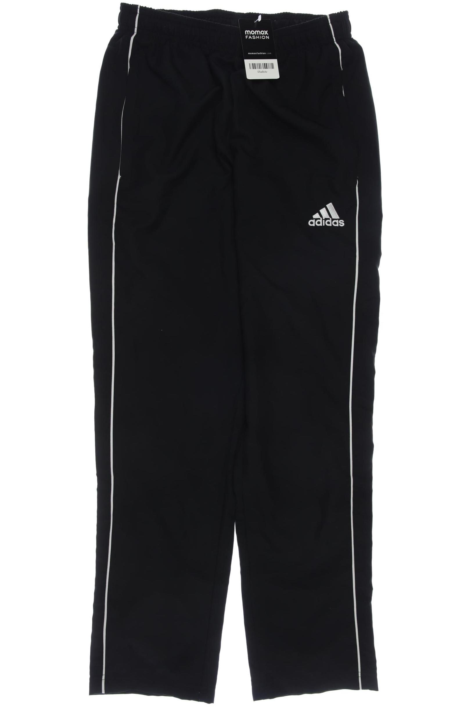 

adidas Herren Stoffhose, schwarz, Gr. 164